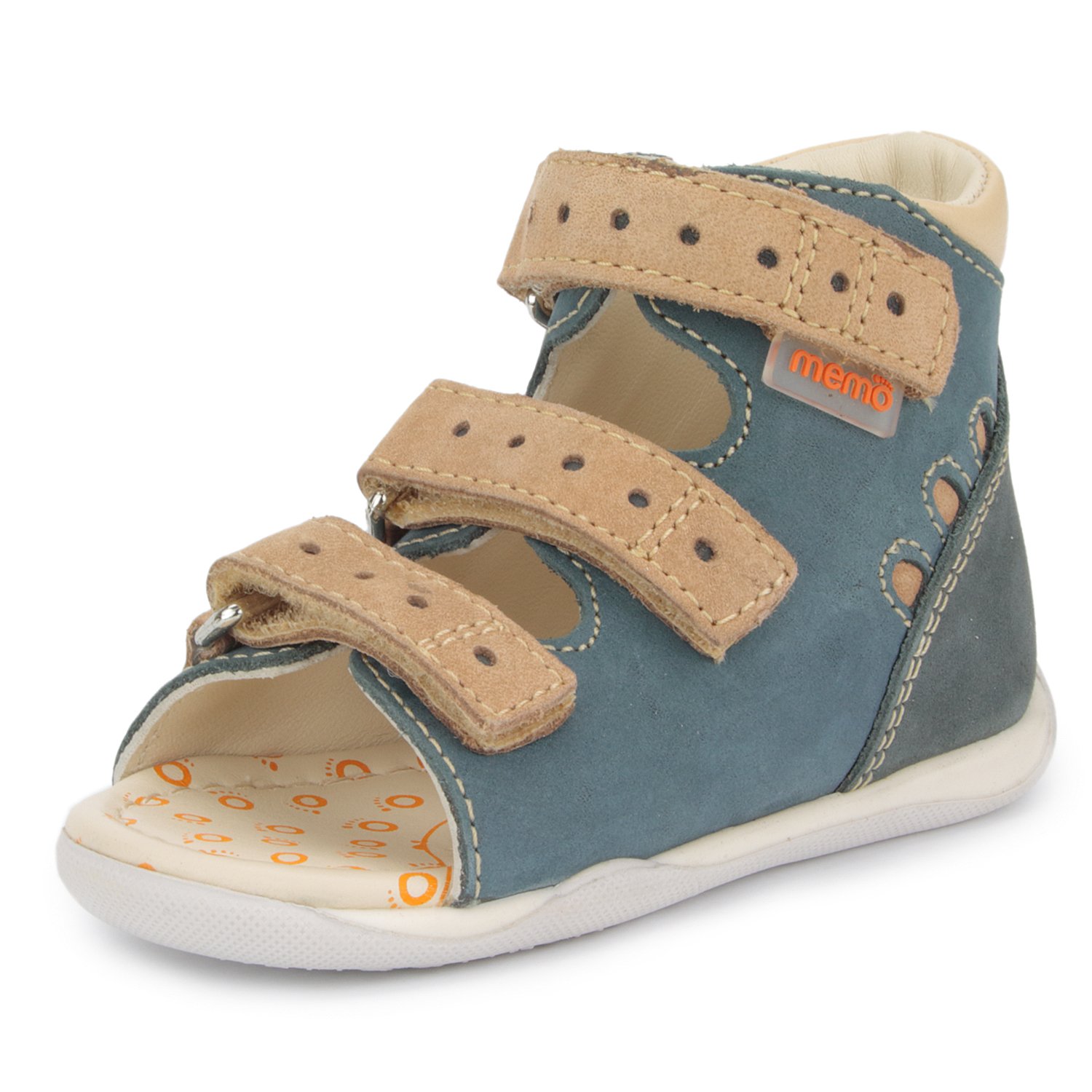 Dino Boys' First Walker Toddler Shoes - Orthopedic Anti-Slip Baby Sandals for Learning to Walk | Perfect for Outdoor Play & Early Steps