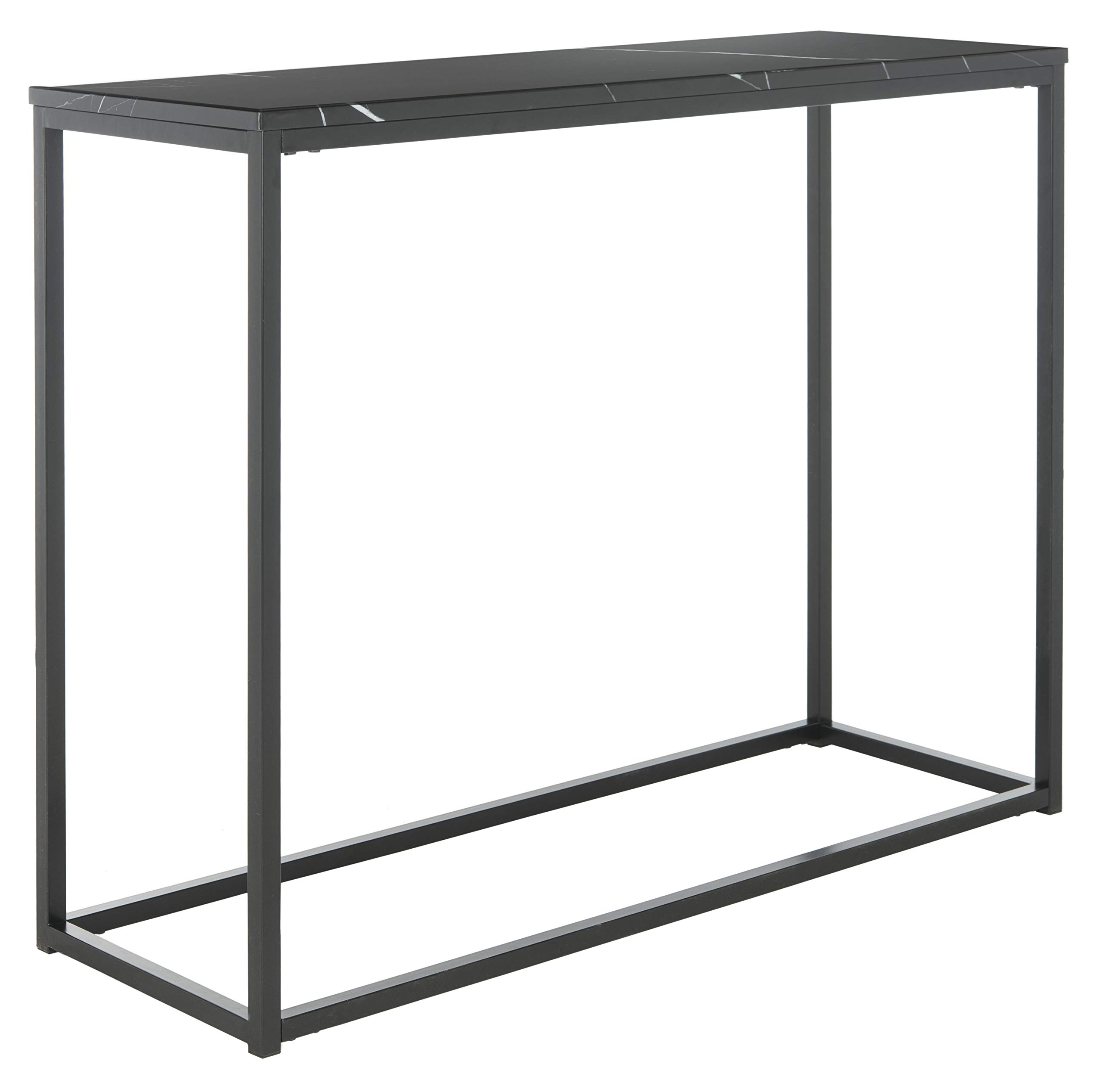 Safavieh Baize White & Grey Console Table - Modern Entryway Table for Hallway, Living Room & Foyer Decor