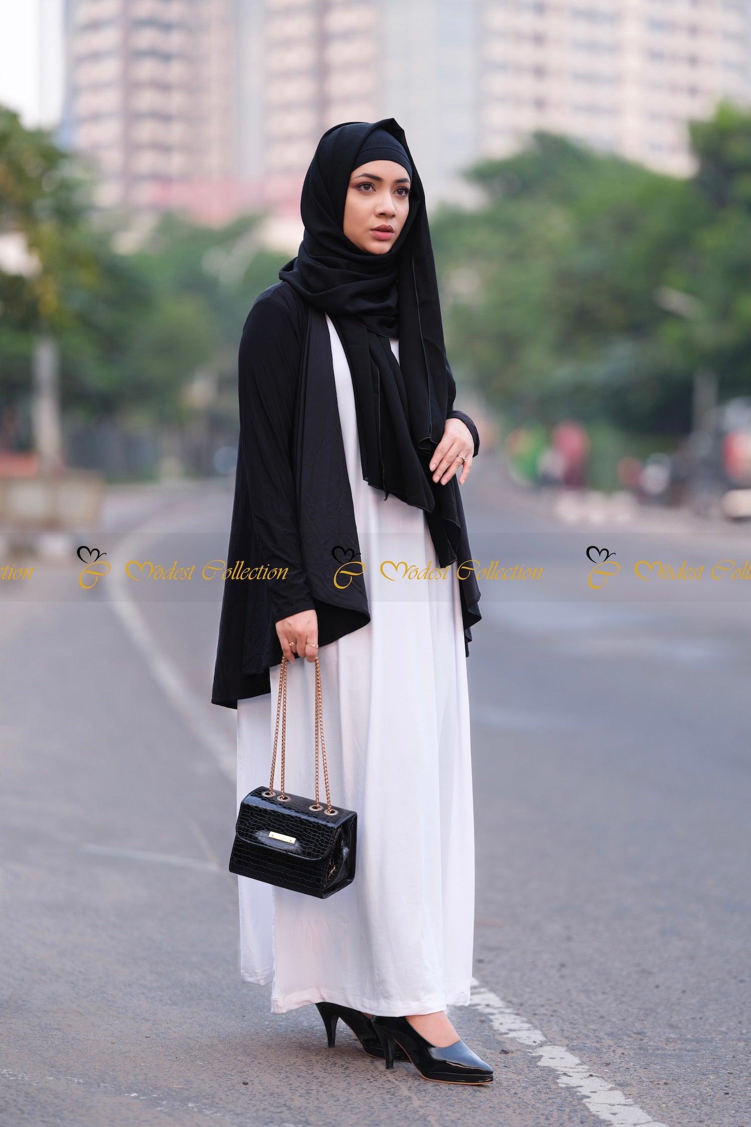 Lily Black Shrug - Elegant Women's Cardigan for Casual Wear, Office & Evening Outfits | Perfect for Layering in Fall & Winter