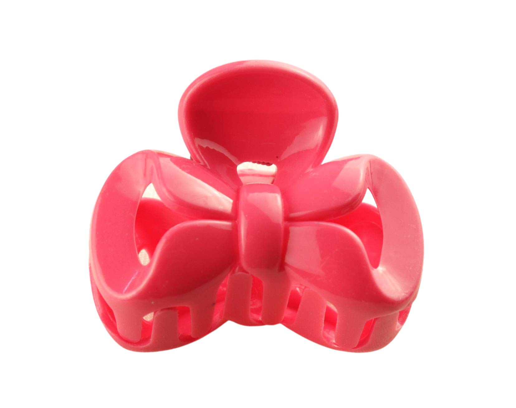 12 Pack Medium Multicolor Plastic Hair Claw Clips - Strong Hold Hair Clutcher for Women, Girls - Perfect for Ponytails, Buns & Everyday Hairstyles