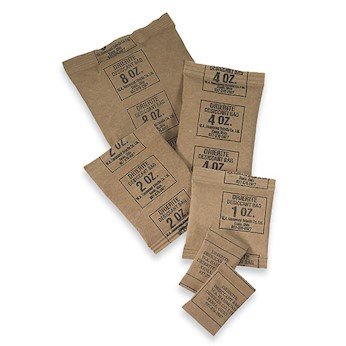 60011 1 oz Silica Gel Desiccant Bags - Pack of 200 | Moisture Absorber for Storage, Shipping & Electronics Protection | Prevent Mold & Humidity Damage