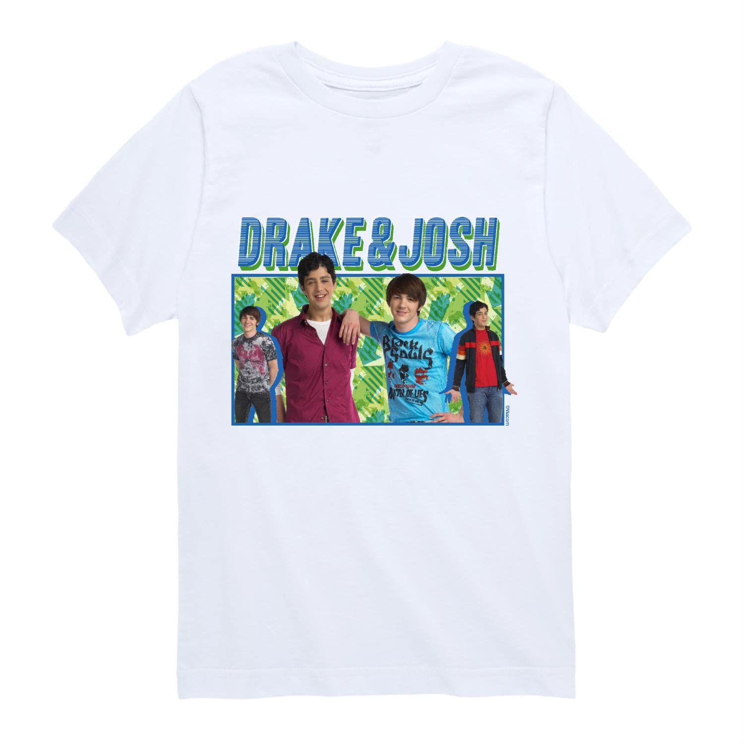 Drake and Josh Toddler & Youth Graphic T-Shirt - Short Sleeve Cotton Tee for Boys & Girls - Cool Cartoon Character Apparel for School, Playdates & Casual Wear