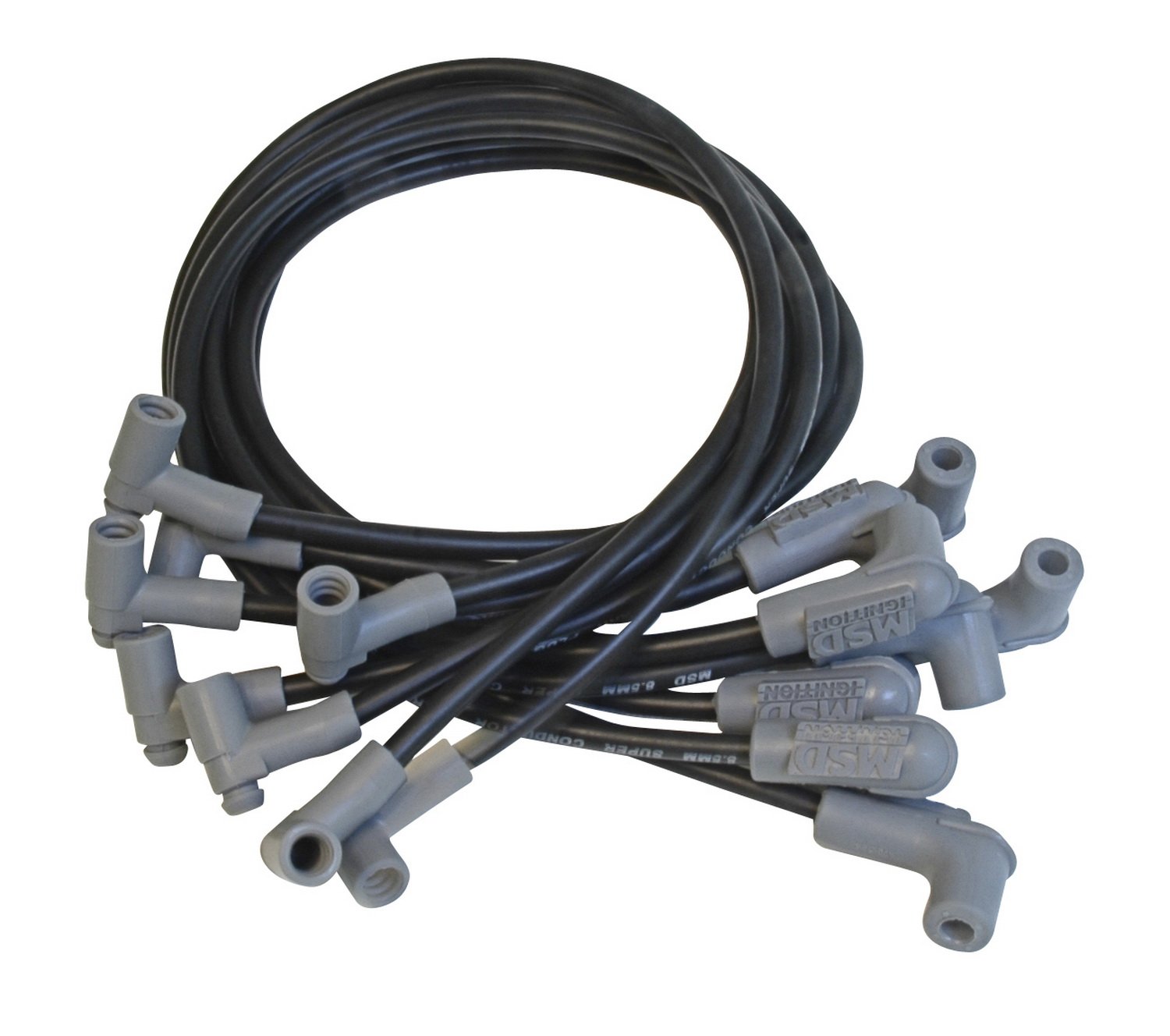 MSD Ignition 35653 Custom Spark Plug Wire Set - High Performance Replacement Wires for Chevy, Ford, Dodge - Perfect for Racing, Off-Road & Engine Upgrades