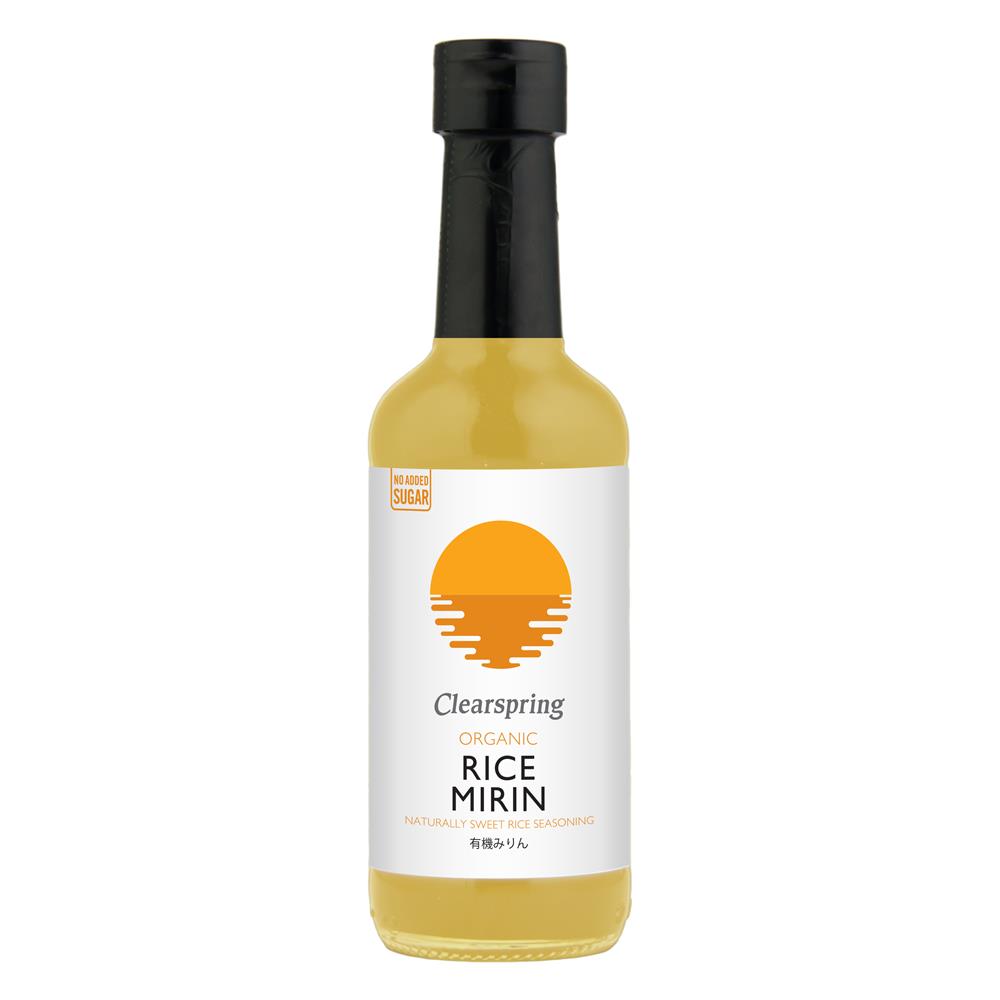 Clearspring Organic Rice Mirin 150ml - Japanese Sweet Cooking Wine for Sushi, Teriyaki & Asian Cuisine - Premium Gluten-Free Seasoning for Home Chefs