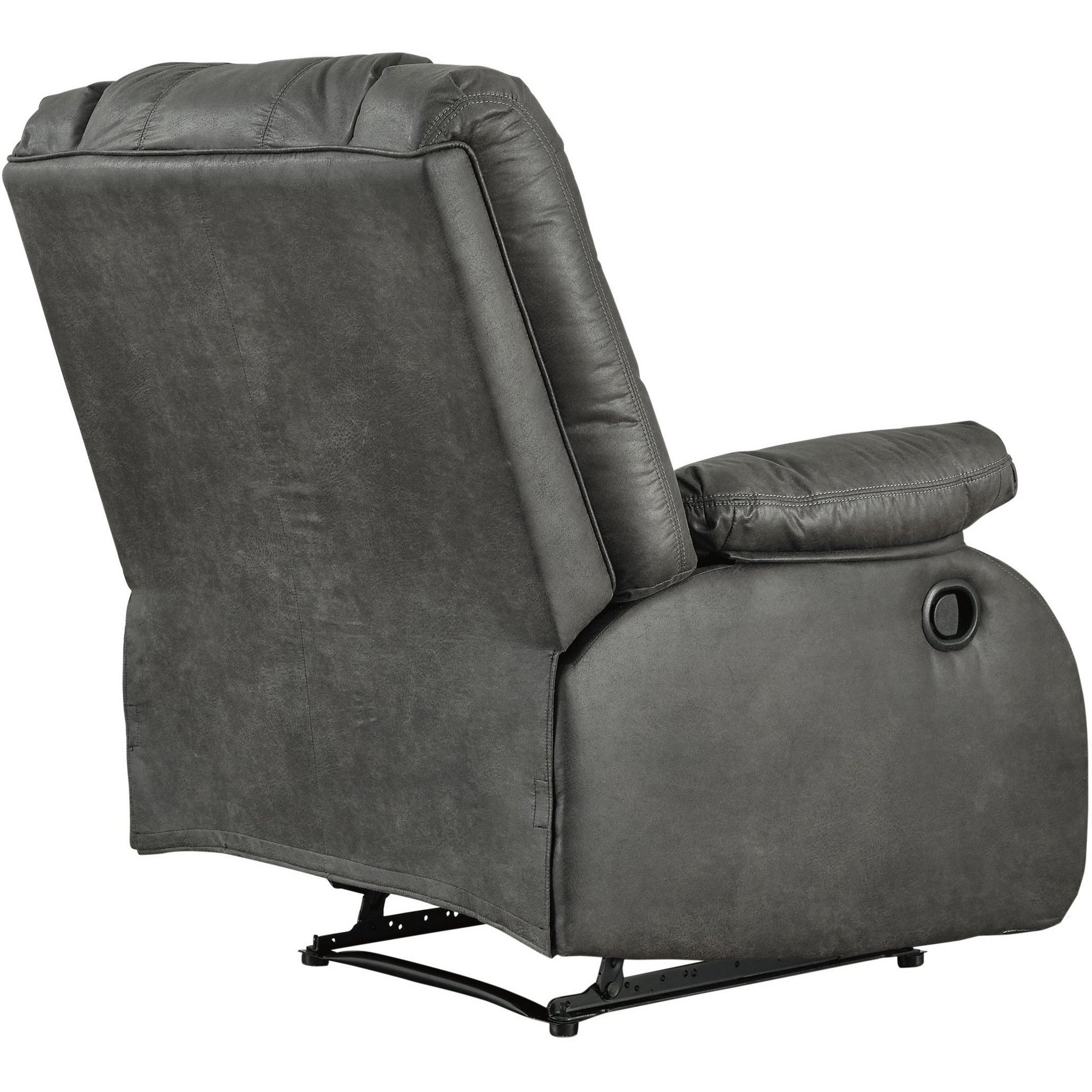 Bladewood Zero Wall Recliner - Power Lift Reclining Chair with Massage & Heat for Elderly, Living Room, Home Theater (Modern Grey Fabric) - Perfect for Relaxing, Watching TV & Napping