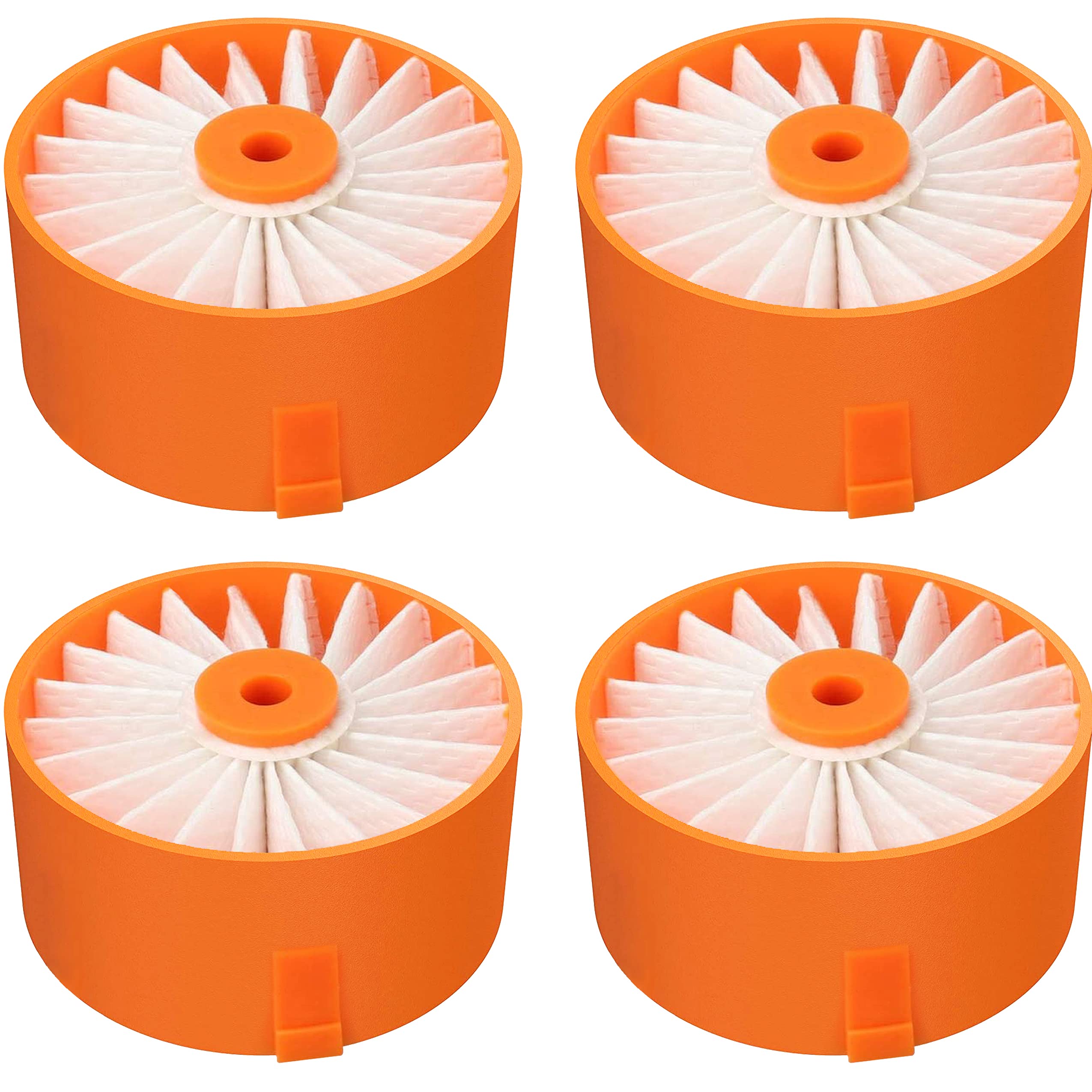 Fette Filter BSVF1 Vacuum Filter Replacement Compatible with Black+Decker POWERSERIES Extreme Cordless Stick Vacuum Models BSV2020, BSV2020P, BSV2020G & Craftsman N858184 - 4 Pack for Efficient Dust Collection - Perfect for Home Cleaning, Pet Hair Removal and Hardwood Floor Maintenance