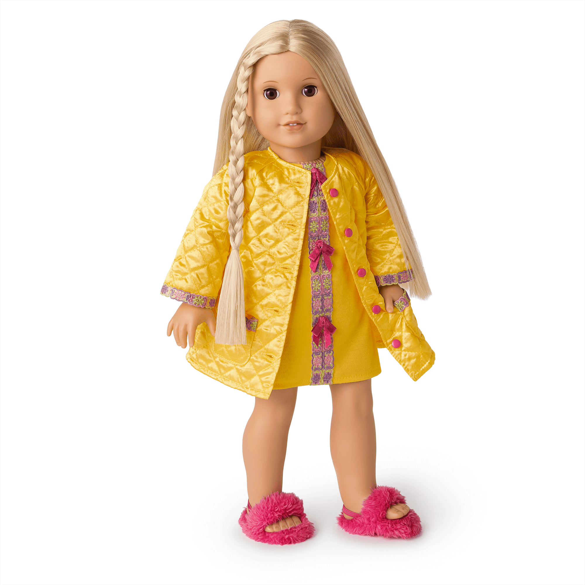 Julie's™ Girls Pajama Set with Matching 18 Inch Doll Outfit - Soft & Comfortable Sleepwear for Kids & Dolls - Perfect for Bedtime, Playtime & Dress-Up Fun