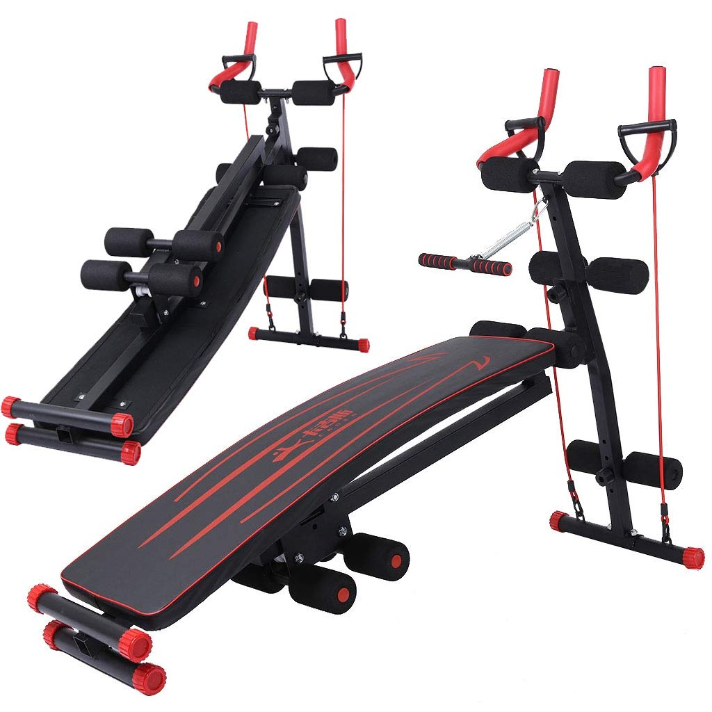 Adjustable Weight Bench for Home Gym - Multi-Functional Supine Board for Push Ups, Sit Ups & Strength Training - Ideal for Personal Fitness, Indoor Sports & Home Office Workouts - Perfect for Full-Body Toning & Core Exercises
