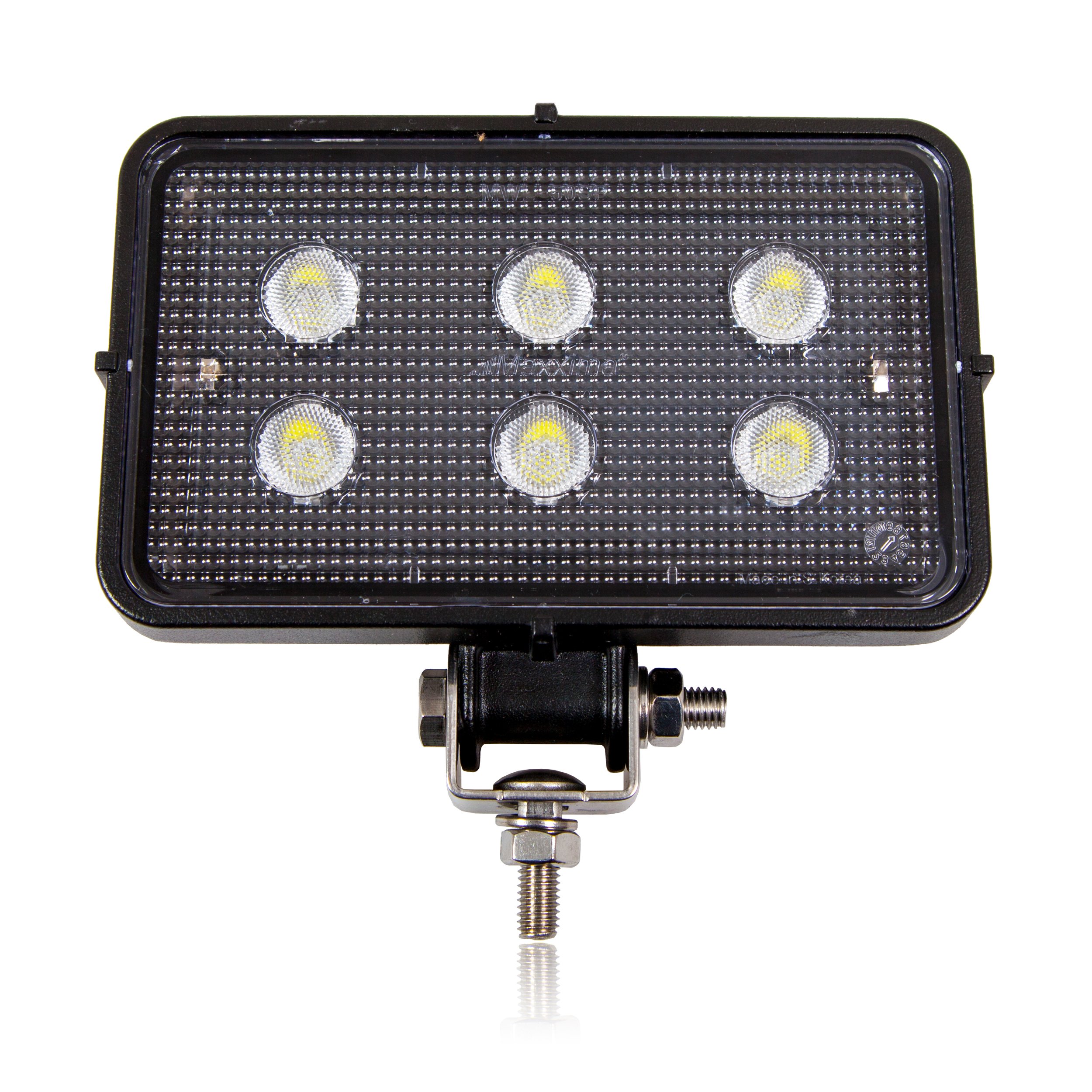 Maxxima MWL-50SP 6 LED High Power Rectangular Work Light - 1550 Lumens Waterproof Flashlight for Automotive Repair, Construction, Emergency & Outdoor Activities