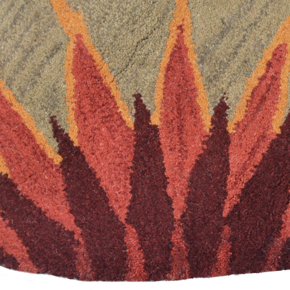 Freesia Hand Tufted Rug - Soft Bohemian Area Rug for Living Room, Bedroom & Nursery - Non-Slip Home Decor Carpet