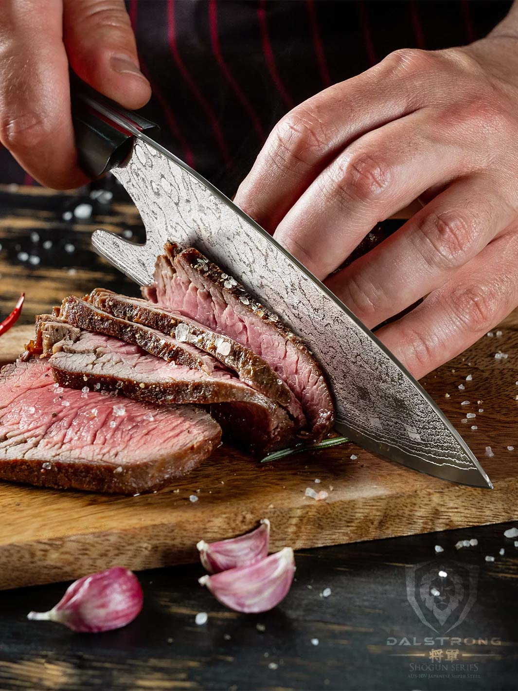 Dalstrong Shogun Series ELITE 8-inch Chef Knife - Professional Japanese Steel Kitchen Knife for Precision Chopping, Slicing & Dicing - Perfect for Home Cooks & Professional Chefs