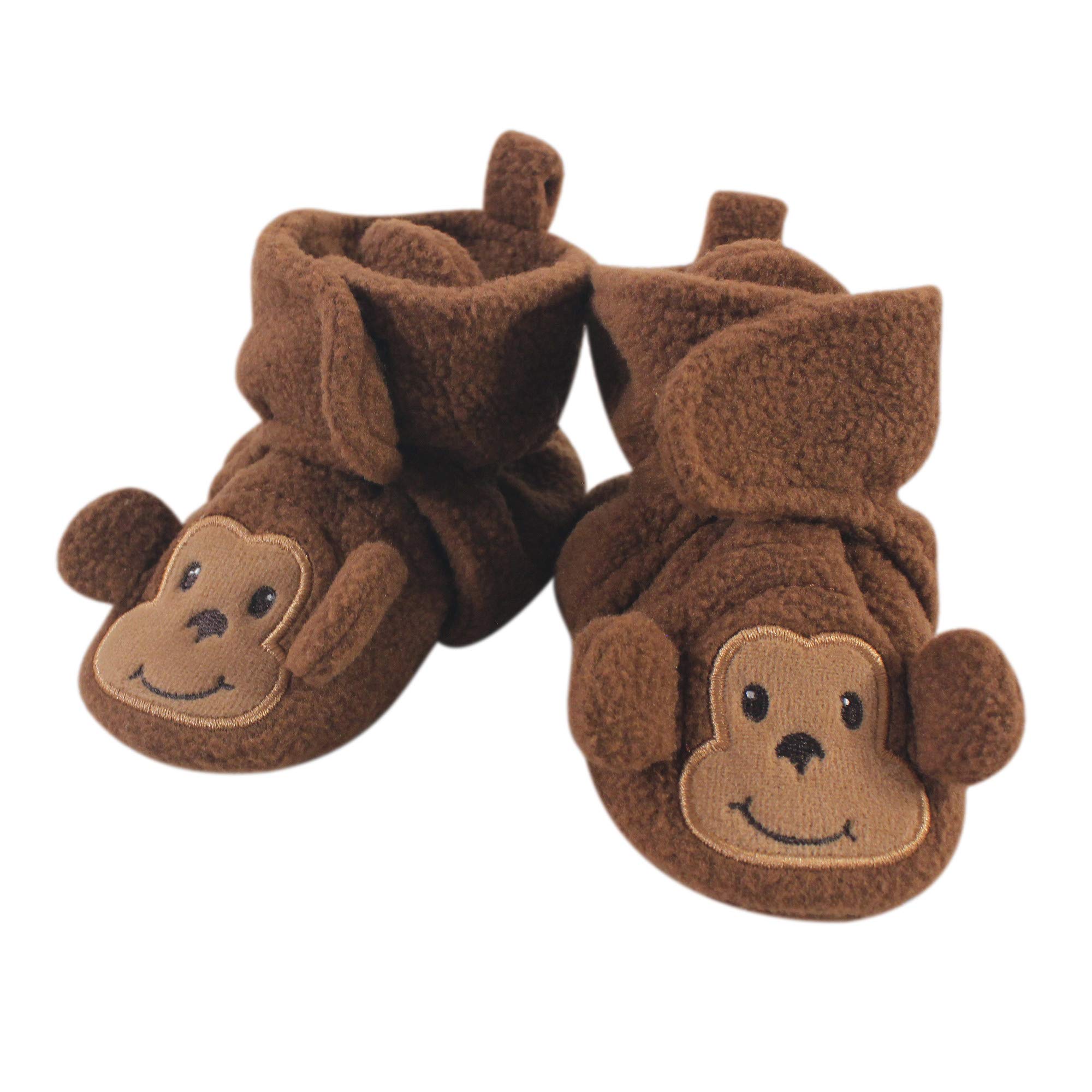 Hudson Baby Fleece Booties for Toddlers 18-24M - Winter Warm Slippers for Kids