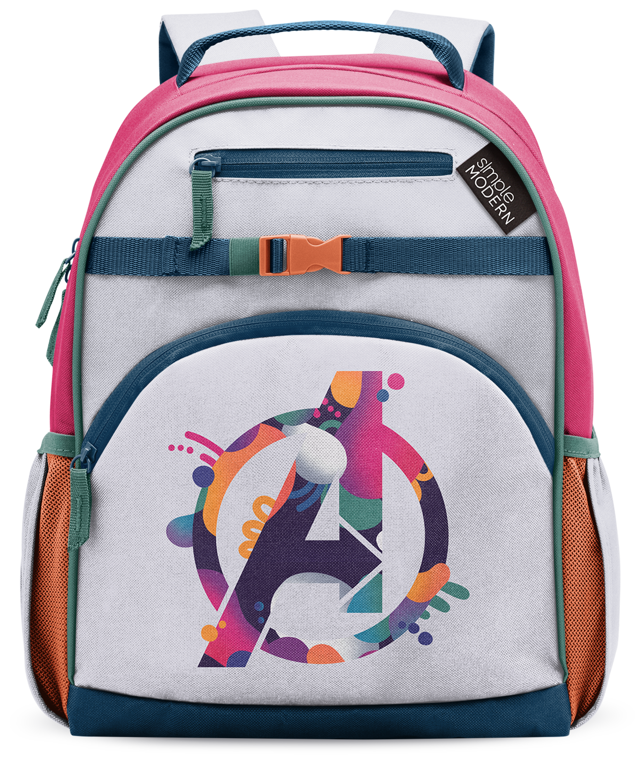 Fletcher Kids' Backpack Medium - Durable School Backpack for Boys & Girls - Lightweight Bookbag for Elementary Students - Perfect for School, Travel & Daily Use