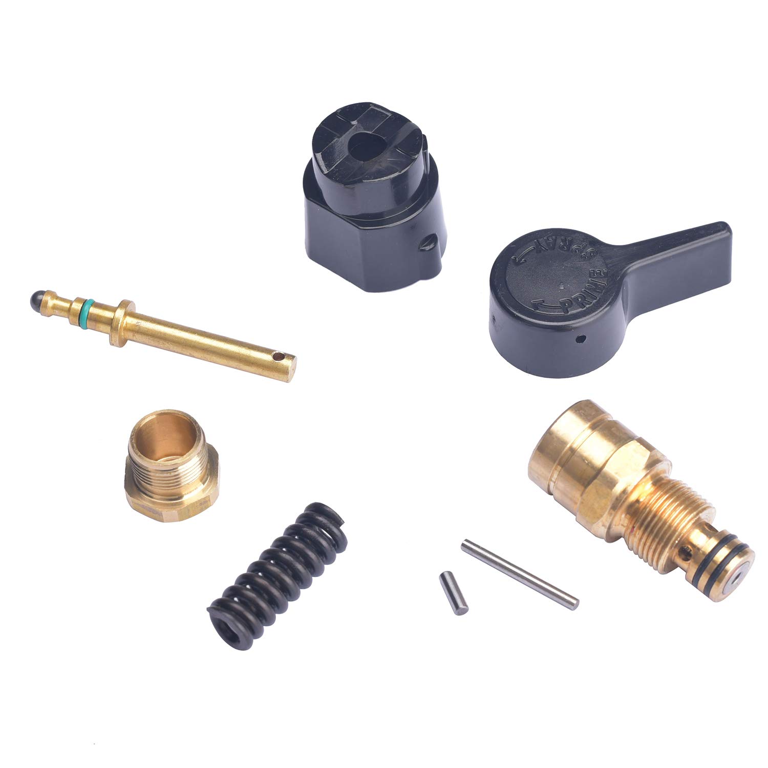 GDHXW 700258 Prime Spray Valve & Drain Valve Replacement for Titan 440 540 640 740 Airless Paint Sprayers - Compatible Aftermarket Part for Professional Painting Projects