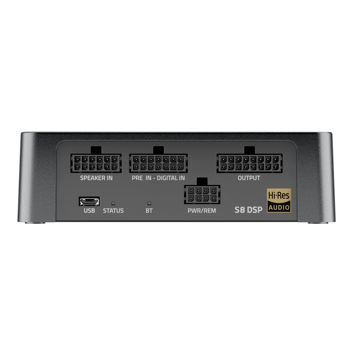 Hertz S8 DSP - Compact Digital Audio Processor with 6 Inputs & 8 Outputs for Car Audio Systems and Home Theater Setup