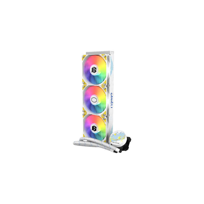 Cooler Master MLW D36M A17PZ CL CM MasterLiquid 360L Core SF6 Chun-Li ARGB CPU Liquid Cooler - 360mm Radiator, RGB Lighting, High Performance Cooling for Gaming PCs & Workstations - Perfect for Gaming, Overclocking & High-End PC Builds