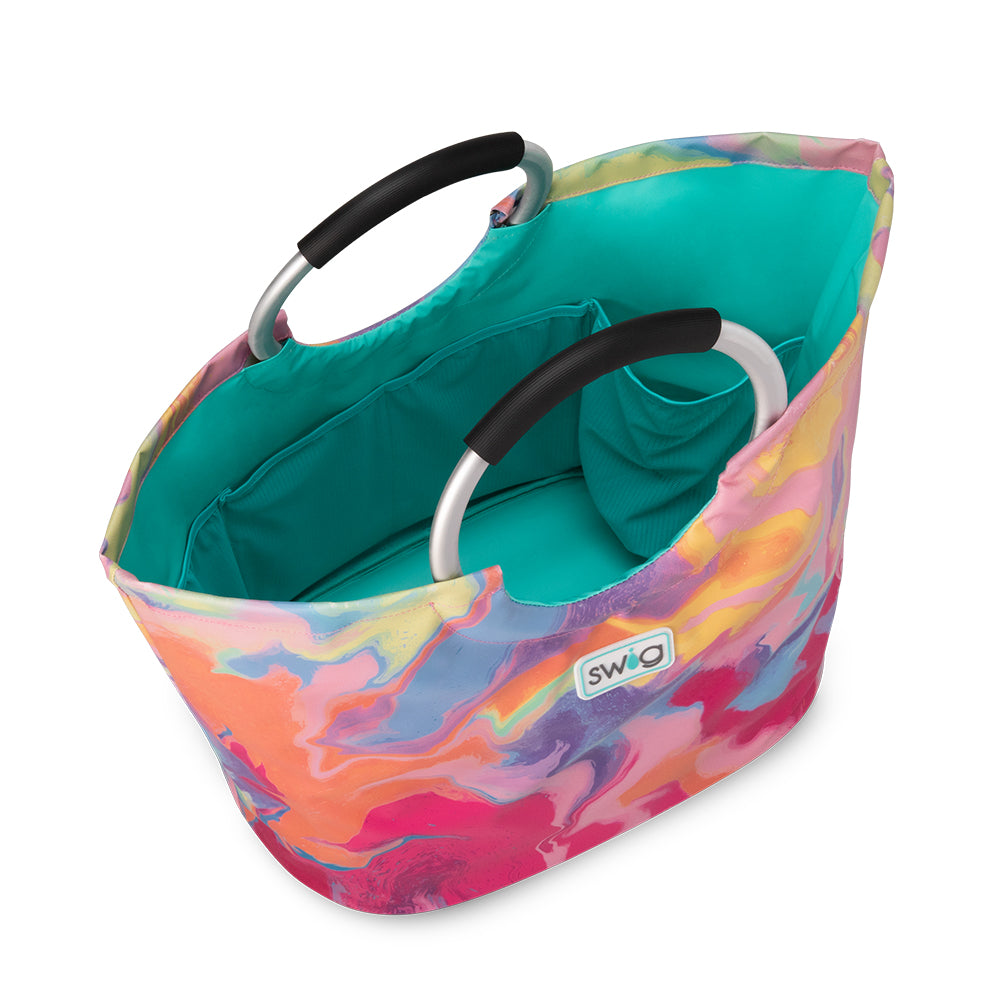 Candy Crush Loopi Tote Bag - Stylish Canvas Shopping Bag with Game Logo Print - Perfect for Groceries, Beach Trips & Casual Outings