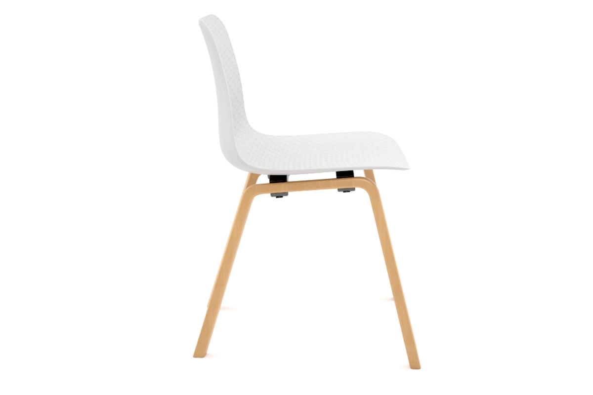 Dune Cafe Chair with 4-Leg Base - Stylish and Durable Bistro Chair for Restaurants, Cafes, and Home Decor