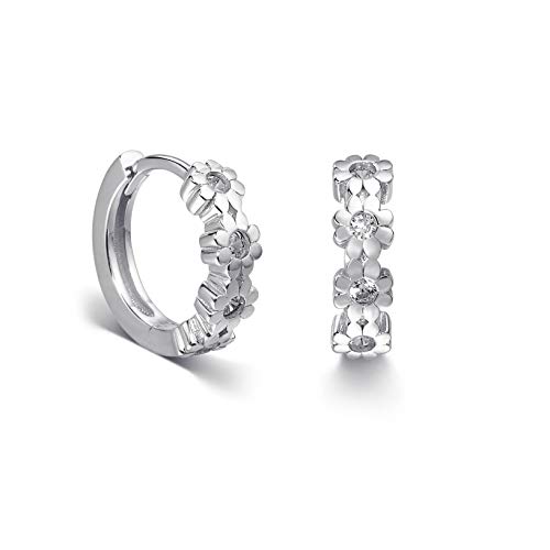Hoop-Daisy-Silver