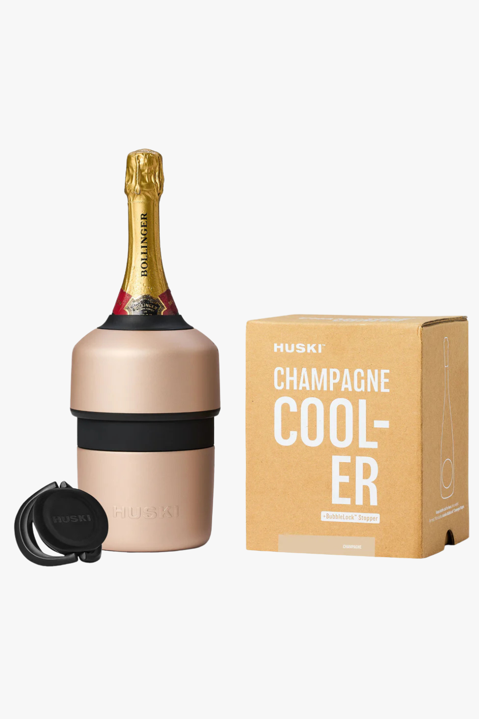 Champagne Bottle Cooler - Insulated Stainless Steel Wine Chiller for Parties, Weddings & Celebrations - Keep Sparkling Wine Cold for Hours