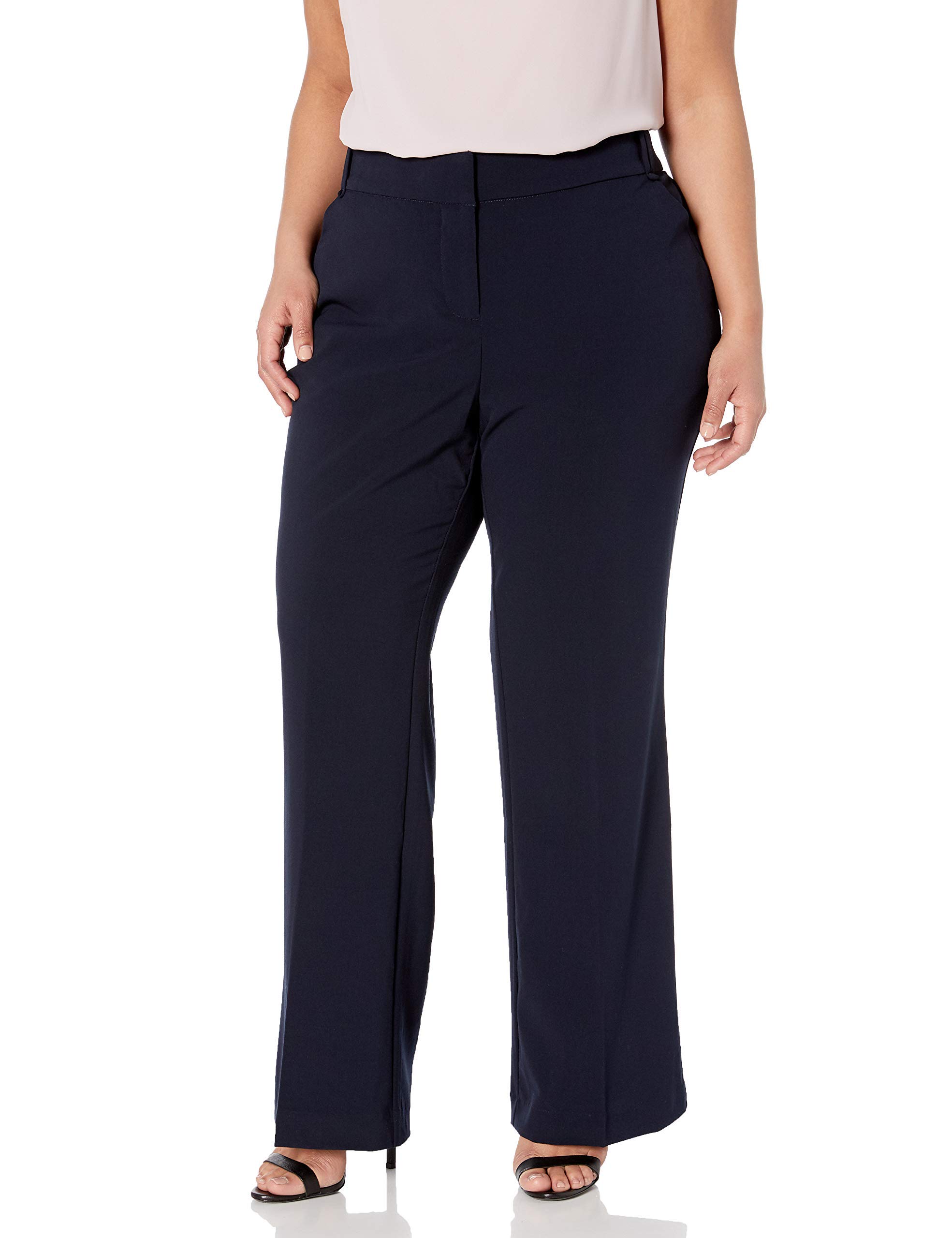 Briggs New York Women's Flare Leg Pants - High Waisted Bootcut Trousers for Work & Casual Wear | Office, Party & Everyday Outfits