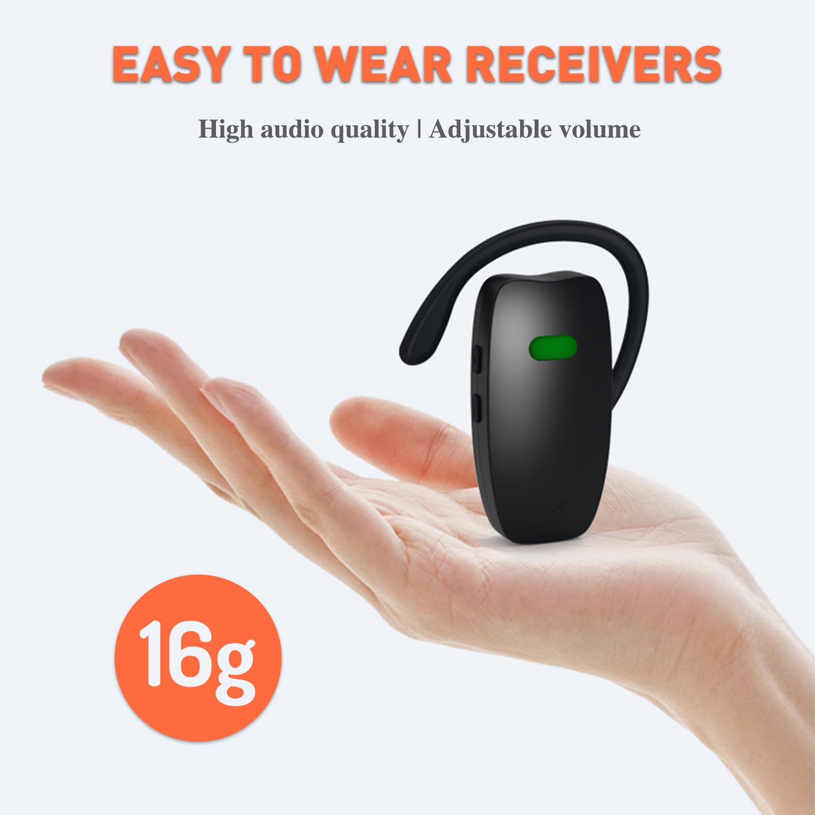 Wireless Tour Guide System - 2 Transmitters & 10 Receivers with 10-Slot Charging Case | Portable Audio Guide Headset for Museums, Factories, Guided Tours & Sightseeing | Ideal for Group Tours, Educational Field Trips & Large Venue Events
