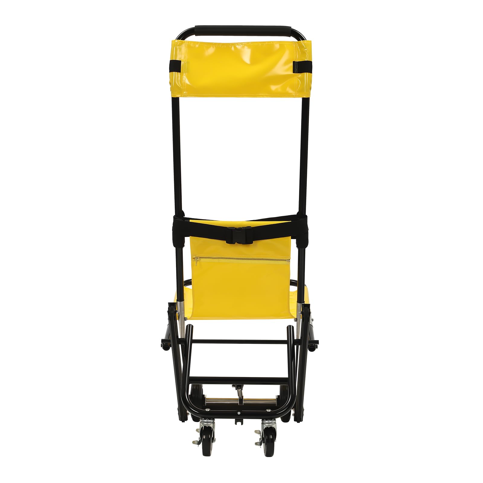 Lightweight Folding Wheelchair Stair Climber - Aluminum Frame Elderly Mobility Aid Supports 350.53 lbs - Perfect for Home Use, Hospital Transfers & Indoor/Outdoor Accessibility