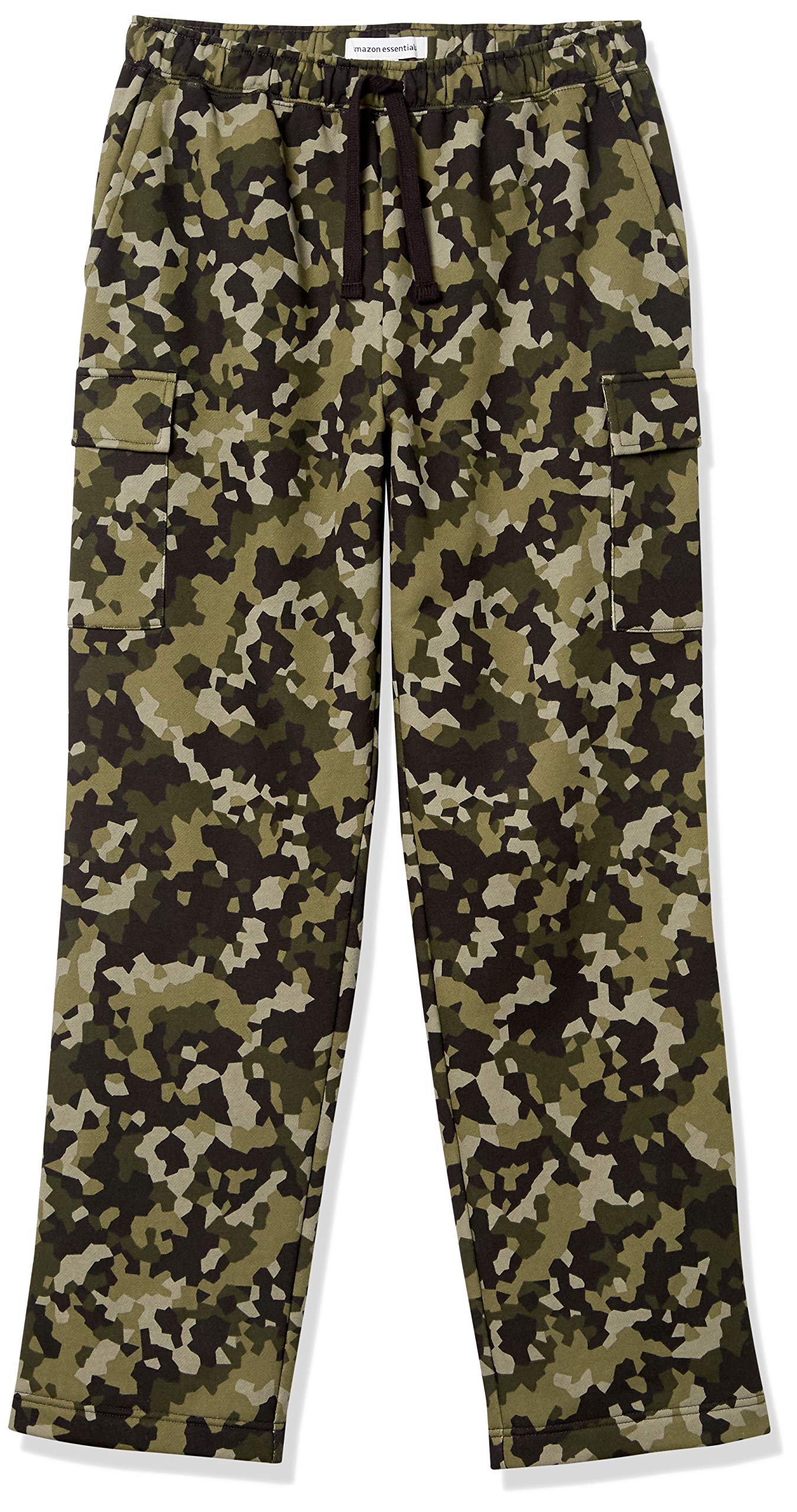 Amazon Essentials Men's Cargo Fleece Sweatpant - Comfortable Winter Joggers with Pockets for Casual Wear, Gym & Outdoor Activities