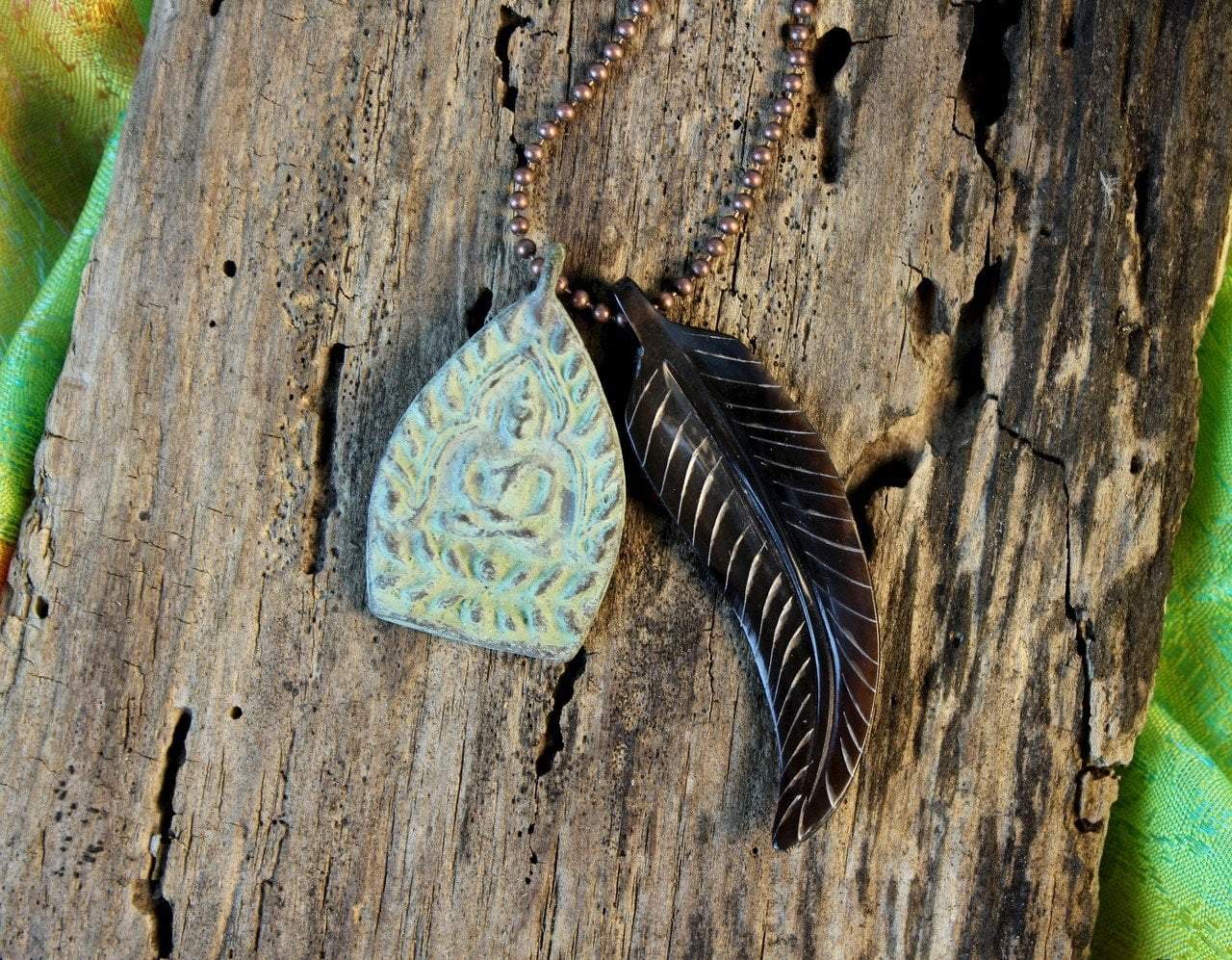 Copper Buddha Energy Necklace for Women & Men - Spiritual Healing Jewelry for Positive Energy, Chakra Balance & Meditation - Perfect for Yoga, Mindfulness & Daily Wear