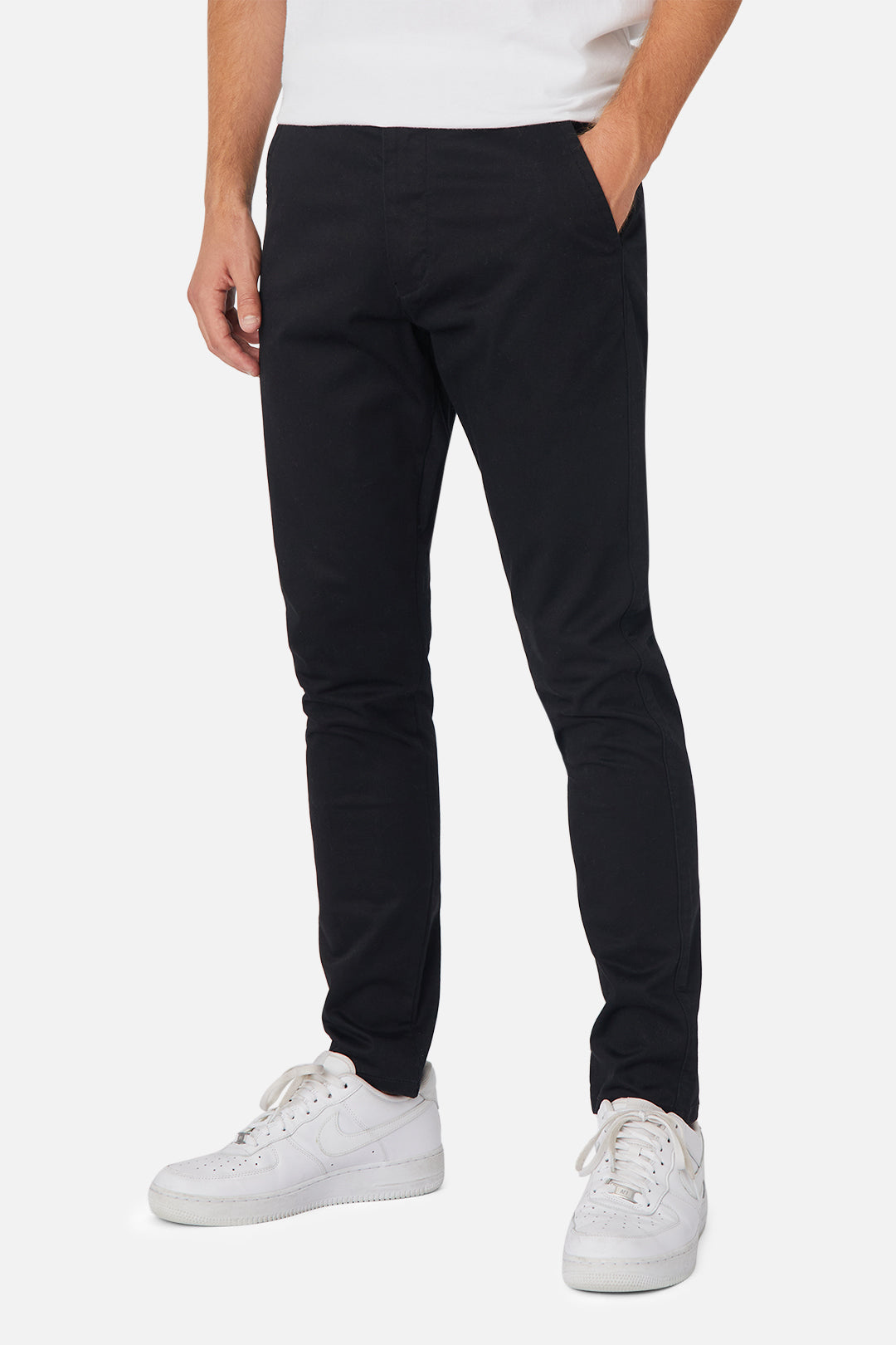 The Cuba Chino Pant - Classic Black Men's Slim Fit Dress Pants for Business Casual & Office Wear | Comfortable Stretch Fabric | Perfect for Work, Travel & Formal Occasions