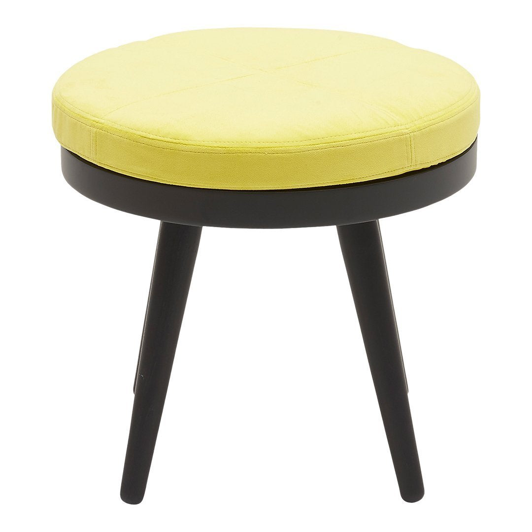 Honcke Alma Pouf Ottoman Coffee Table - Modern Softline Design for Living Room, Lounge & Bedroom Decor