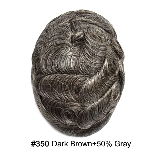 #350 #3 Dark Brown+50% Grey