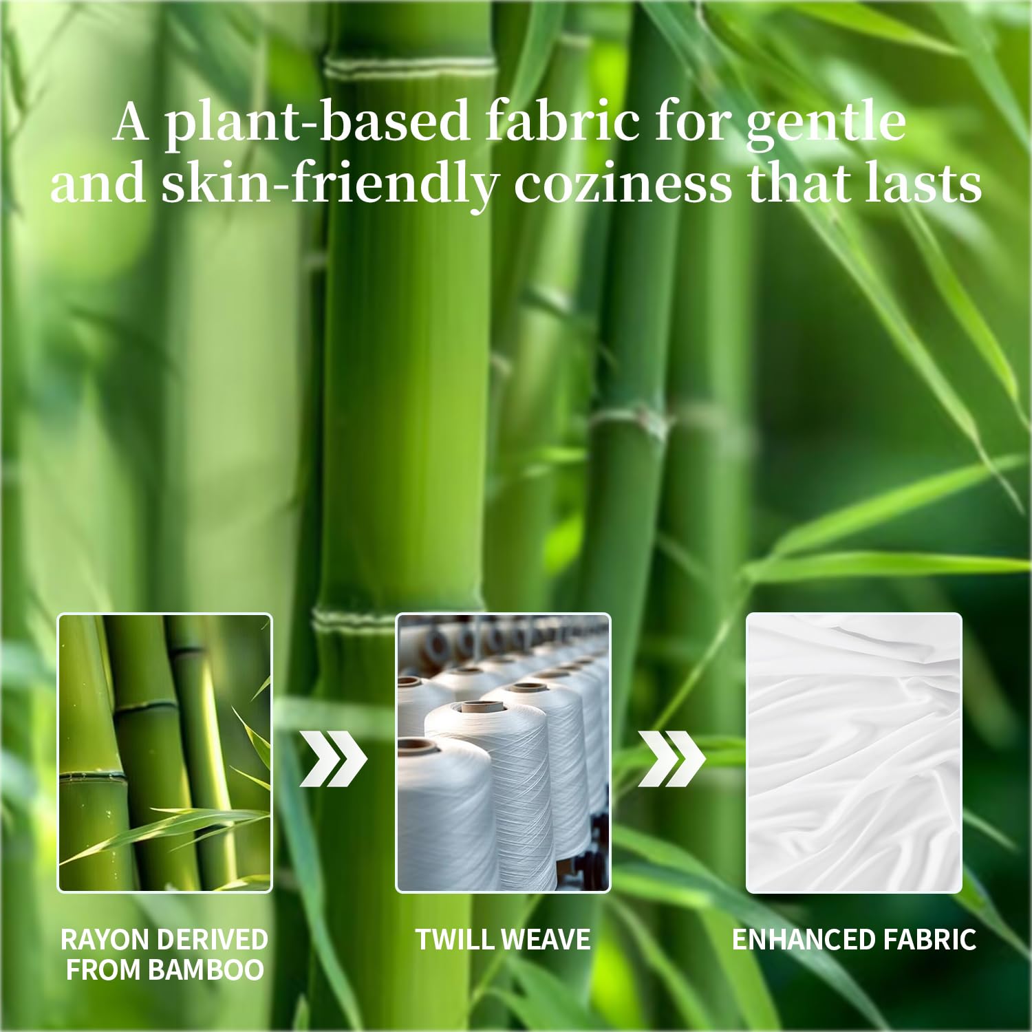 Shilucheng 100% Bamboo Viscose King Size Sheet Set (4 Pieces) - Ultra Cooling & Silky Soft Bedding, 16