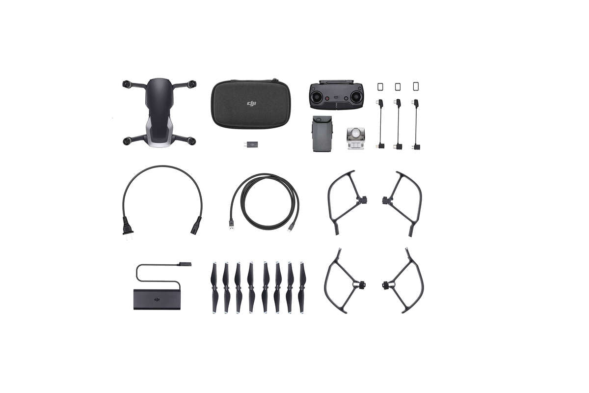 DJI Mavic Air Onyx Black Drone - 4K HD Camera, 3-Axis Gimbal, 21-Min Flight Time for Aerial Photography & Videography - Perfect for Travel, Adventure & Outdoor Activities