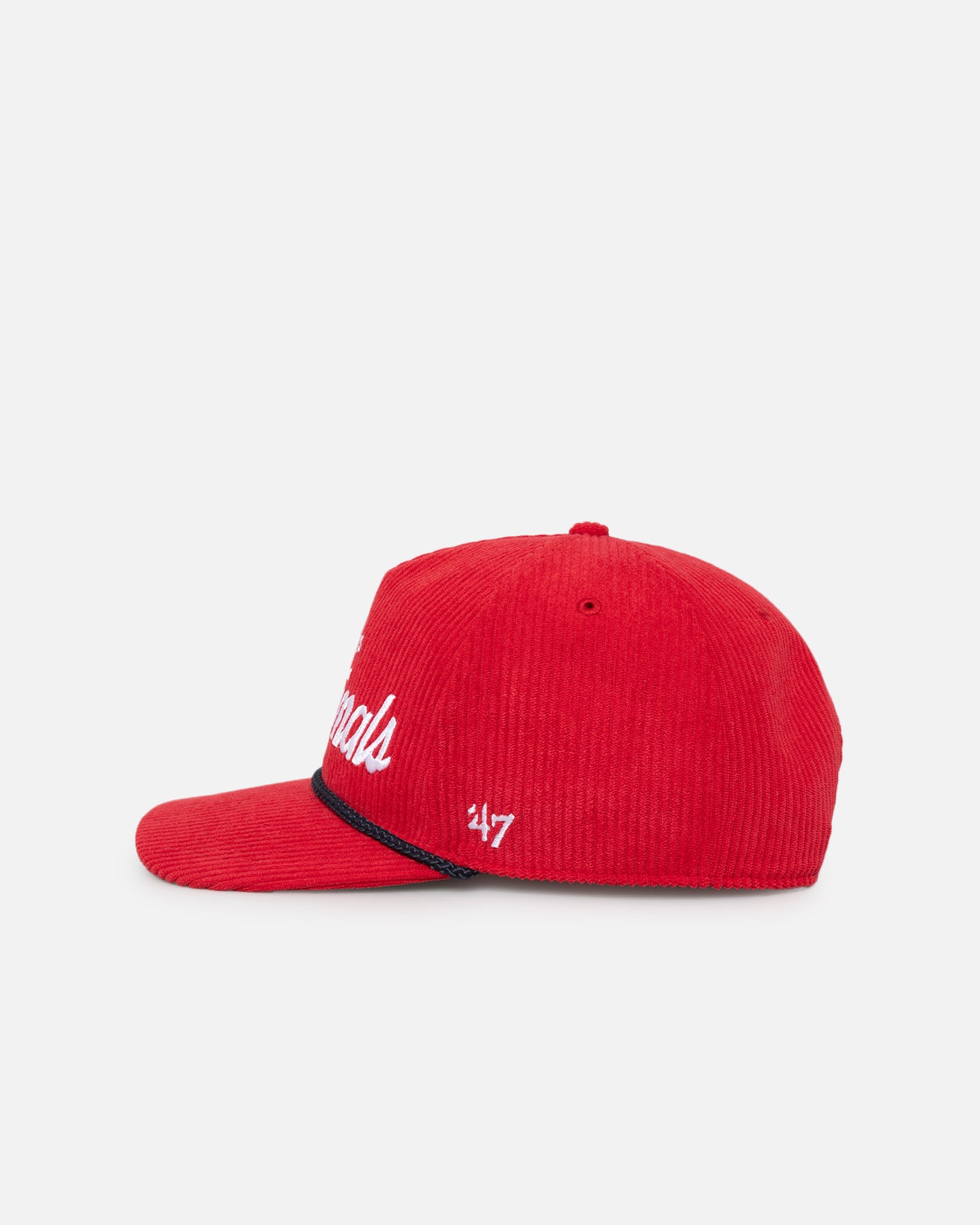 47 Brand St. Louis Cardinals MLB Opening Day Snapback Hat - Adjustable Crossrope Hitch Baseball Cap in Red - Perfect for Baseball Games, Fan Gear & Casual Streetwear