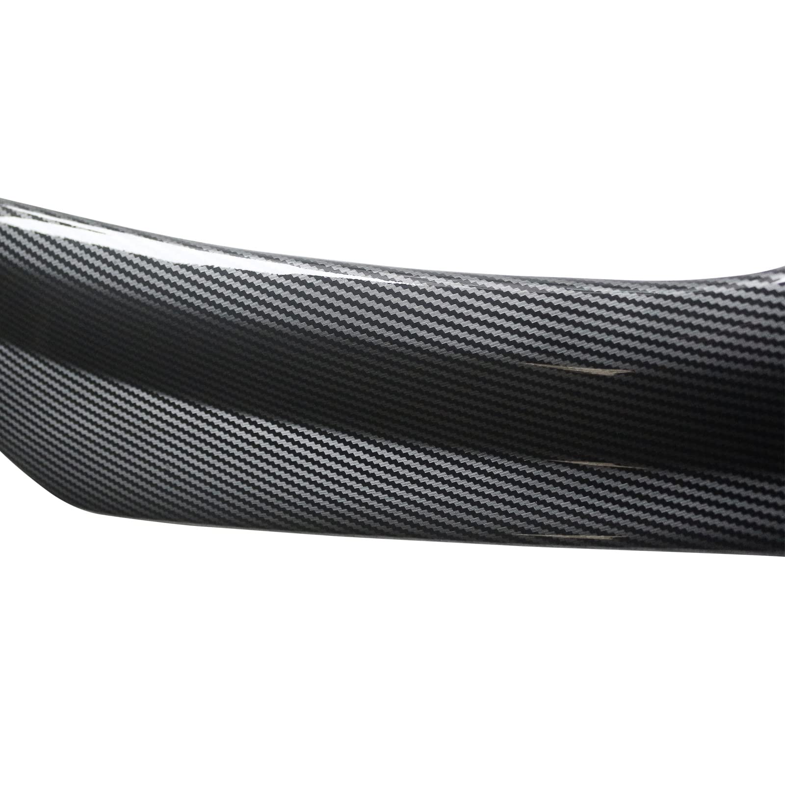 NINTE Carbon Fiber Coating Front Bumper Lip Chin Spoiler Splitter for 2015-2017 Ford Mustang RT | Aggressive Styling & Enhanced Aerodynamics for Street Racing & Car Shows