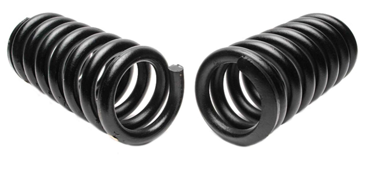 MOOG 7396 Front Coil Spring Set Compatible with Dodge Ram 2500 4WD (2010-2018) - Heavy Duty Suspension Replacement for Off-Road & Towing