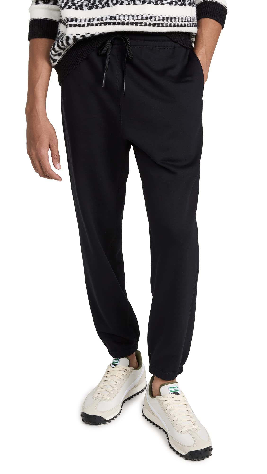 Theory Men's Force Colts Joggers - Comfortable Athletic Pants for Running, Gym & Casual Wear - Stretchable & Breathable Workout Joggers for Men