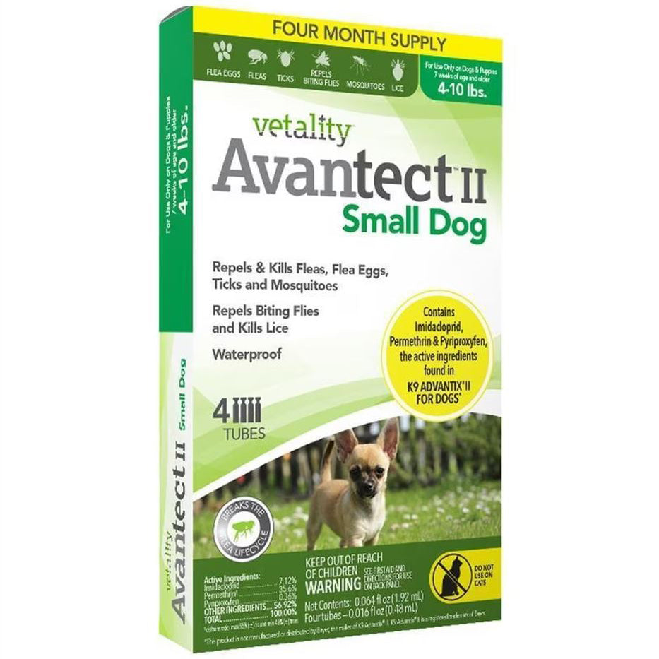 Avantect II for Dogs 2500 - Advanced Flea & Tick Prevention for Medium to Large Dogs | Vet-Recommended Protection for Outdoor Adventures & Daily Walks