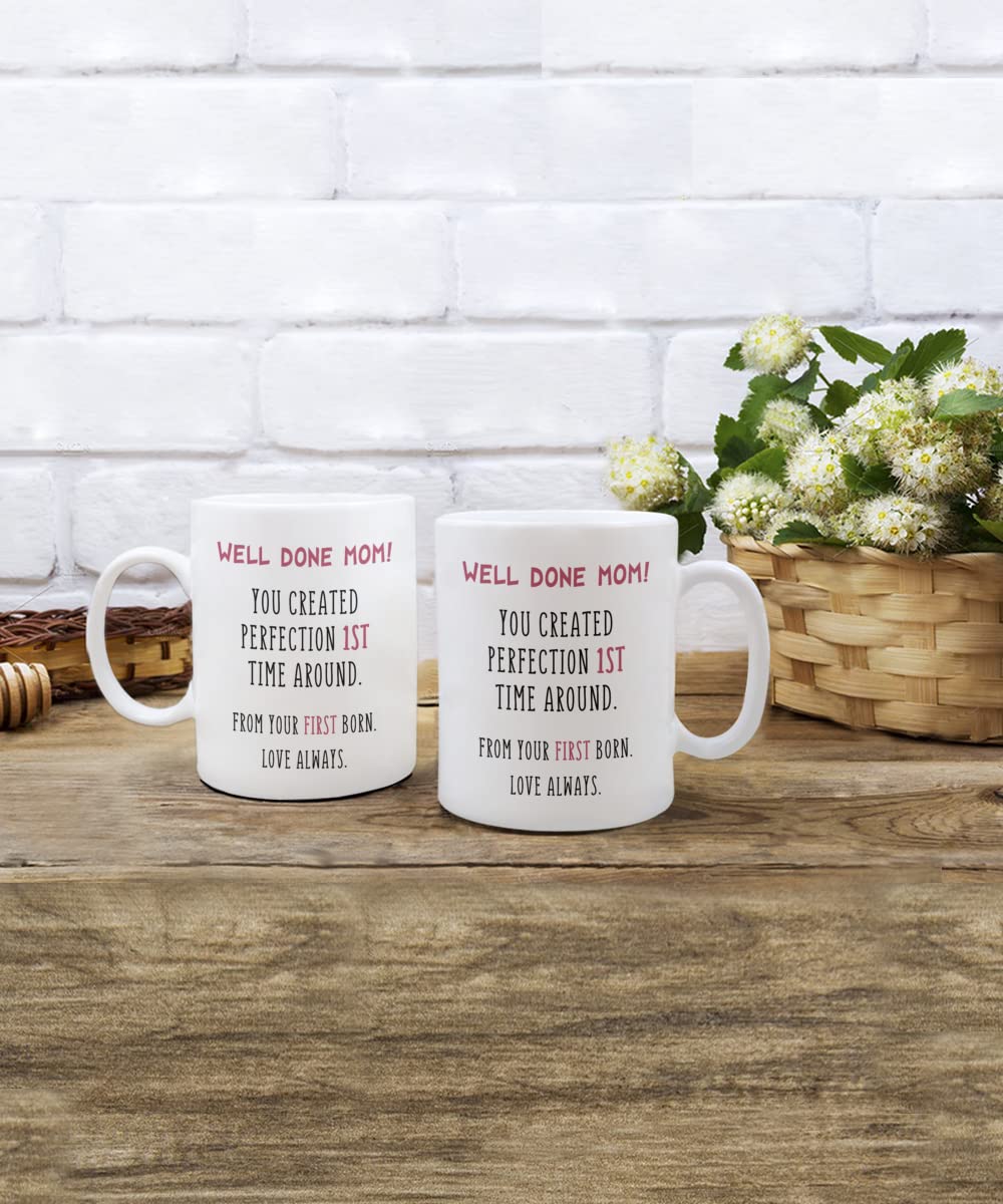 Best Mom Ever Gifts - Unique Mother's Day Coffee Mug for Daughter & Son to Gift, Perfect for Sister, Grandma & Maid of Honor - Insulated Travel Tumbler for Tea & Coffee - Great for Birthdays, Christmas & Valentine's Day - Ideal for Home, Office & Travel Use