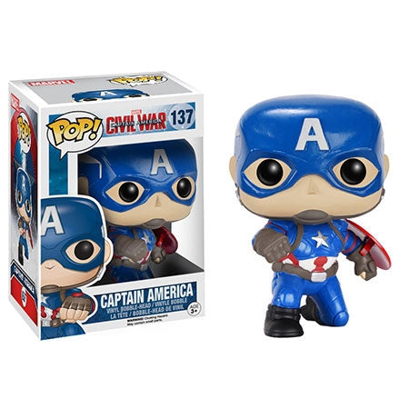 Marvel Captain America Civil War Action Figure - Captain America Collectible Toy for Fans | Perfect for Display, Gifts & Superhero Battles