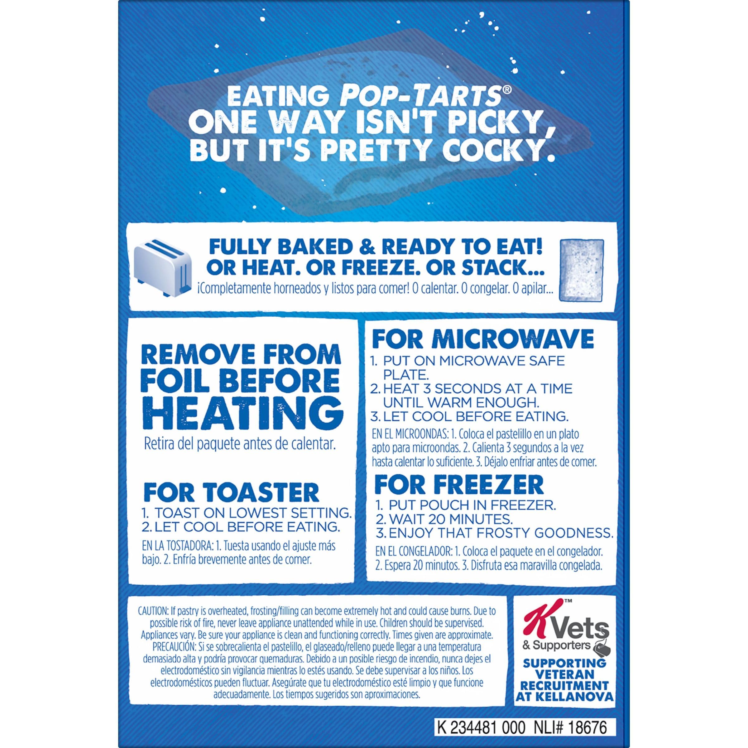 Frosted Raspberry Pop-Tarts Toaster Pastries - 13.5oz Box (8 Count) | Quick Breakfast, Kids Snacks & On-the-Go Treats for School, Office or Travel