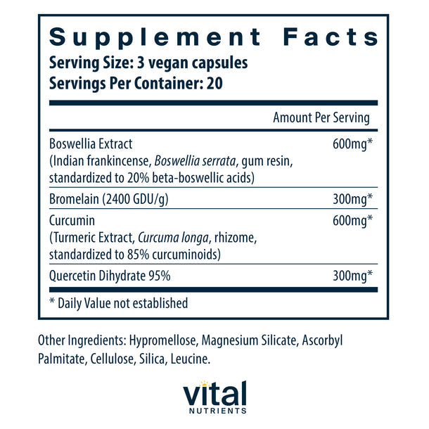 Vital Nutrients BCQ Supplement - High-Quality Antioxidant Support for Immune Health & Energy Boost - Perfect for Daily Wellness & Active Lifestyles