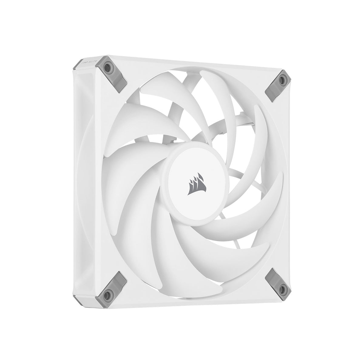 Corsair AF140 ELITE WHITE 140mm Fluid Dynamic Bearing PC Cooling Fan with AirGuide Technology - Single Pack - Perfect for Gaming PCs, Workstations, and Case Airflow Optimization