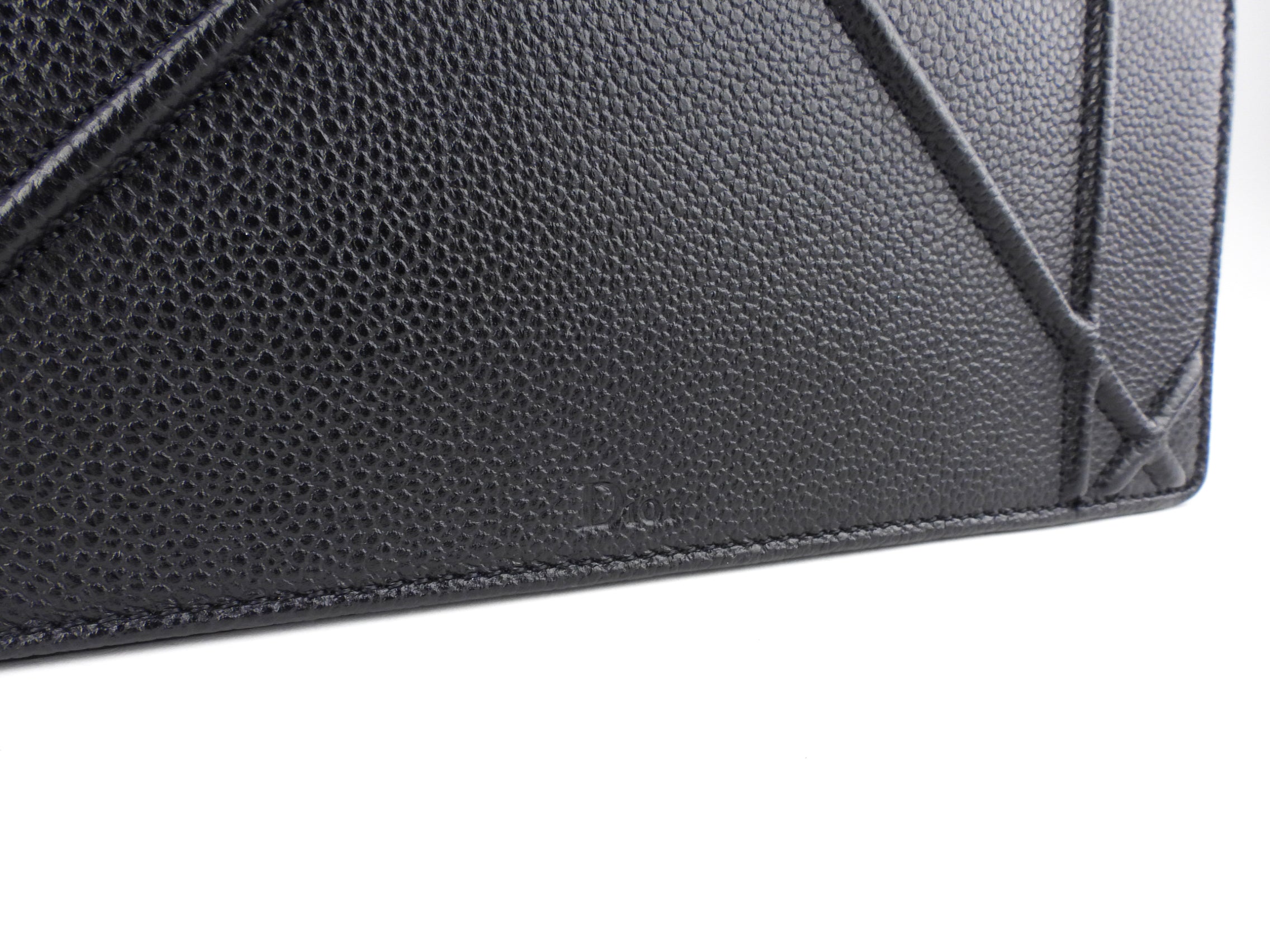 Dior Black Grained Leather Diorama Chain Flap Bag - Luxury Designer Handbag for Women | Perfect for Evening Parties, Date Nights & Special Occasions