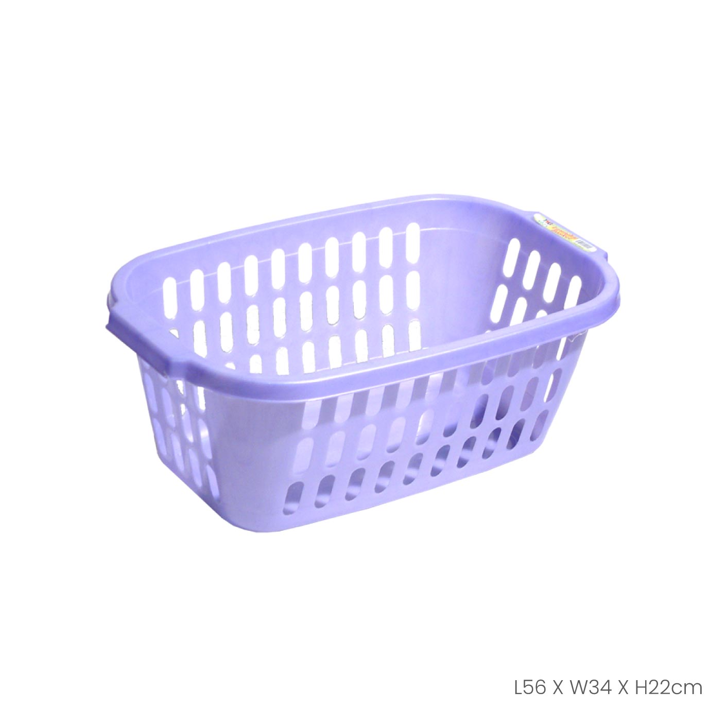 Oval Laundry Basket Small - Foldable Clothes Hamper with Handles for Bedroom, Bathroom & Laundry Room - Compact Storage for Clothes, Toys & Essentials (4925)