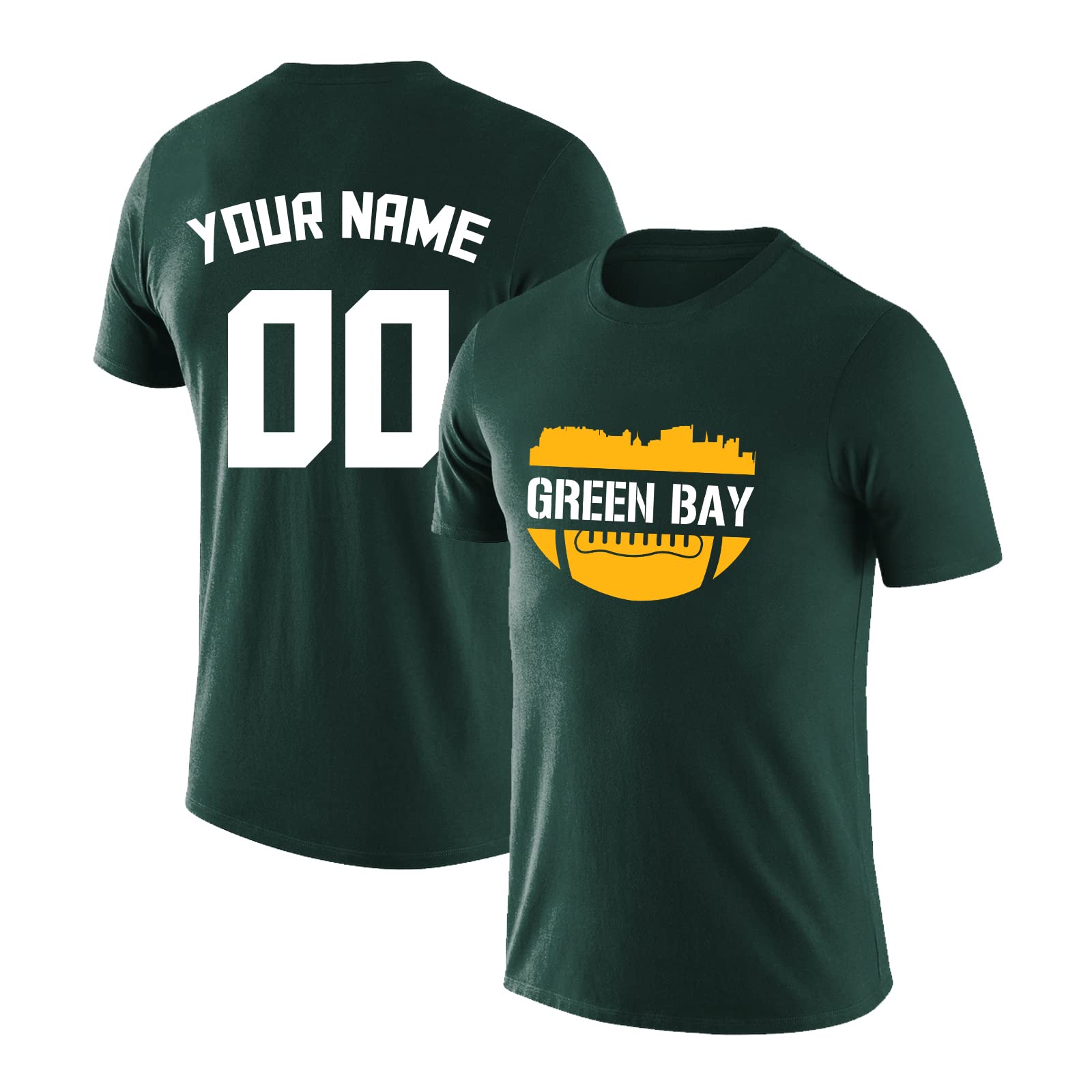 Custom Football Team Shirts for Men - Personalized Fan Gift