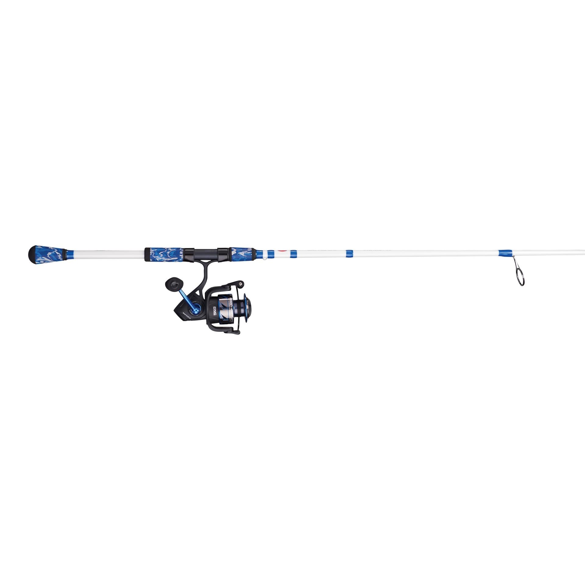Battle® III LE Spinning Rod and Reel Combo - Premium Fishing Gear for Freshwater and Saltwater Anglers - Perfect for Bass, Trout, and Inshore Fishing Adventures