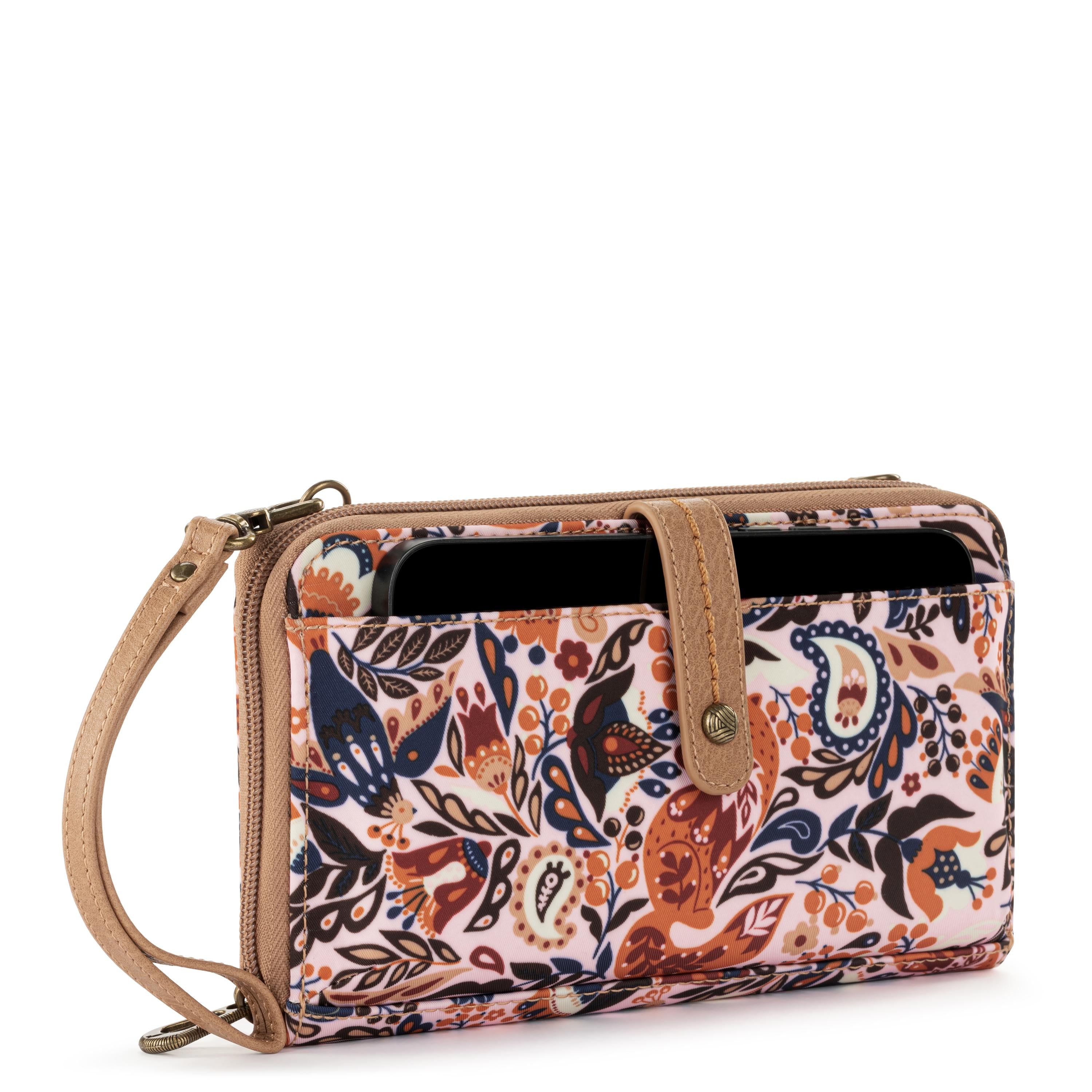 Eco-Friendly Smartphone Wallet Case - Autumn Enchant Forest Design - Perfect for Everyday Use, Travel & Outdoor Adventures