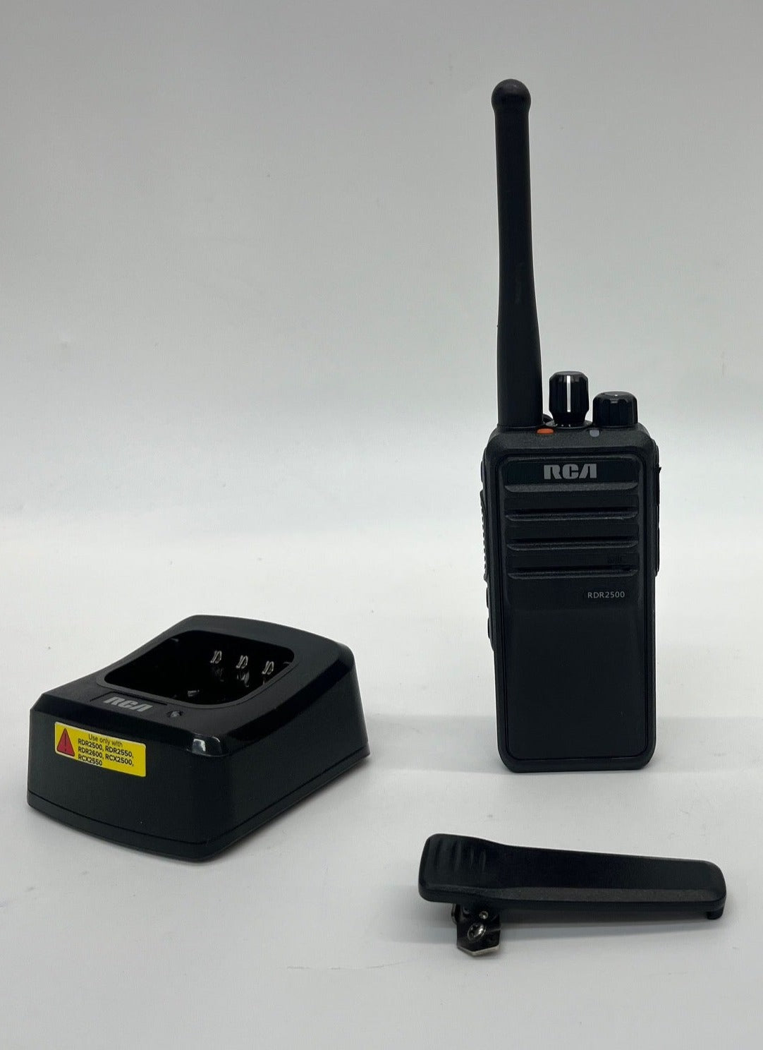 RCA RDR2500U UHF Portable Two-Way Radio - Long Range Walkie Talkie for Outdoor Adventures, Construction Sites & Emergency Communication